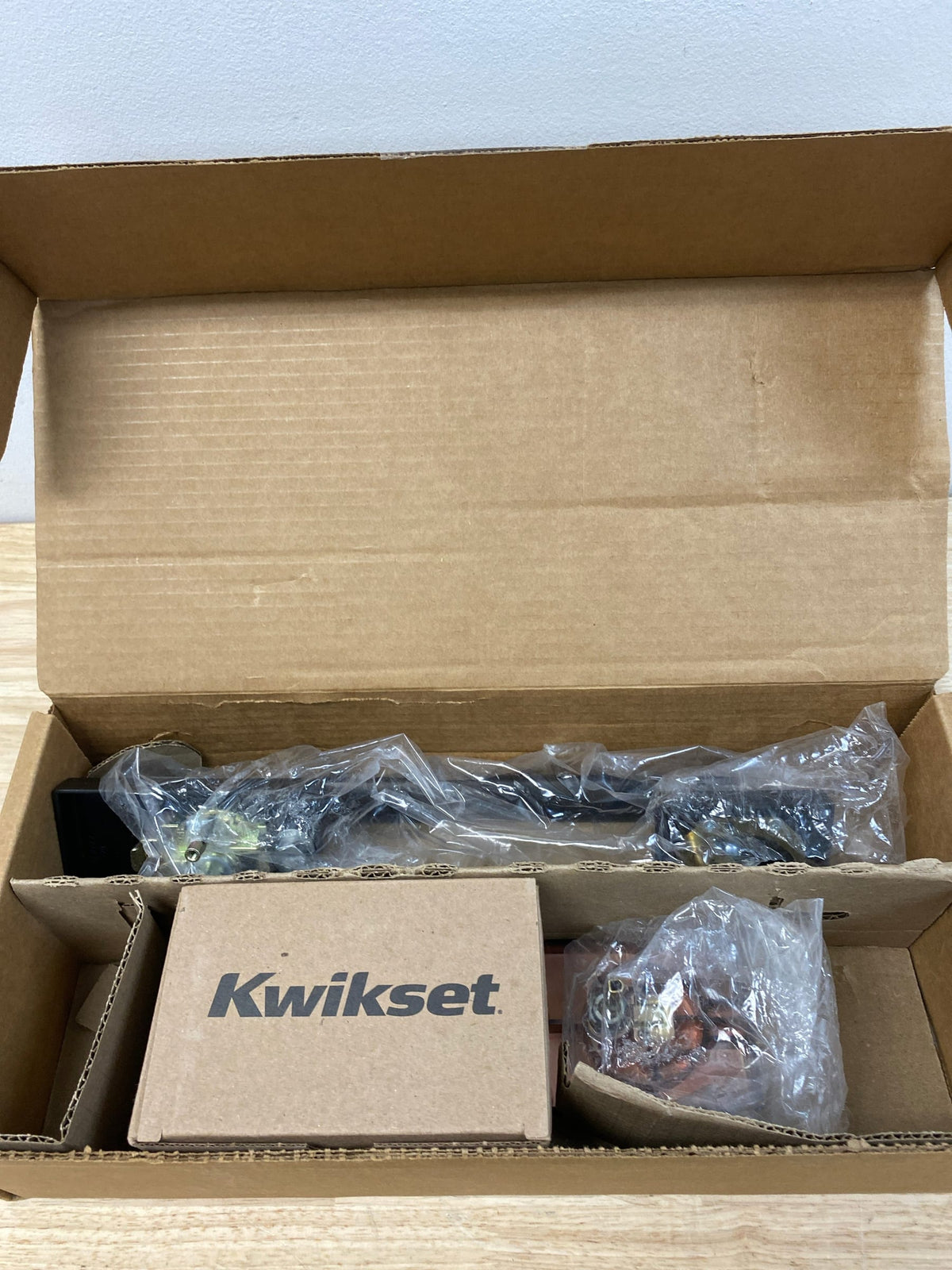 Kwikset 818SCELIP-11PS.STRKP San Clemente Single Cylinder Keyed Entry Handleset with SmartKey, Exterior Only - Venetian Bronze