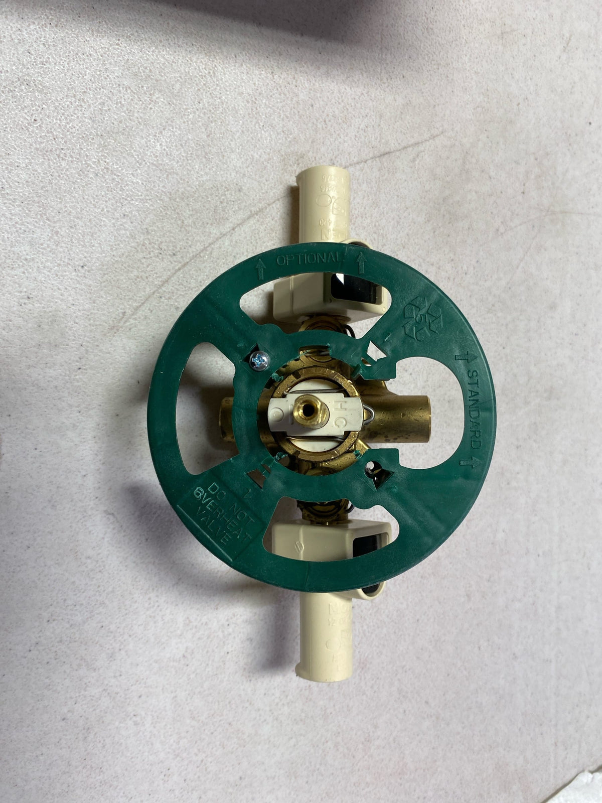 Moen 62330 1/2 Inch CPVC Posi-Temp Pressure Balancing Rough-In Valve (With Stops) - N/A