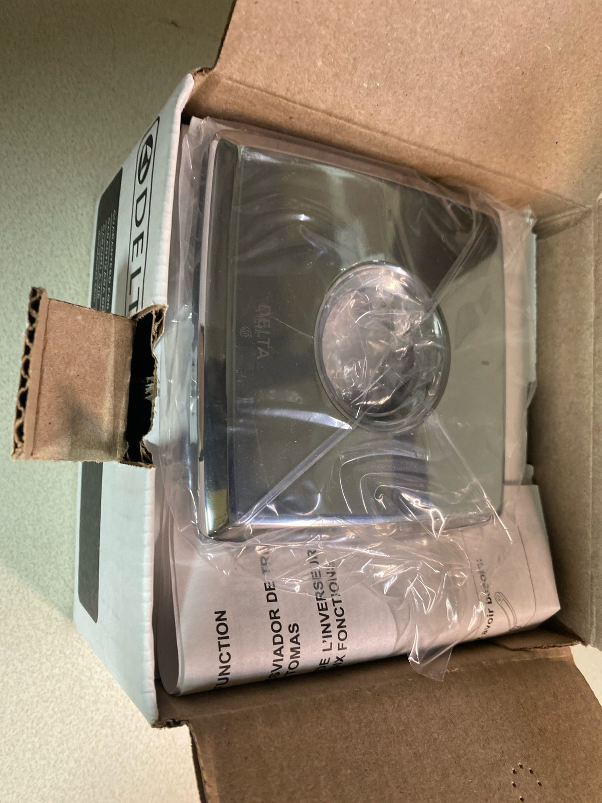 Delta Faucet Ashlyn 3-Setting Shower Handle Diverter Trim Kit, Diverter Valve Trim Kit Chrome, 3 Way Shower Diverter, Delta Diverter Trim, Chrome T11864 (Valve Not Included)