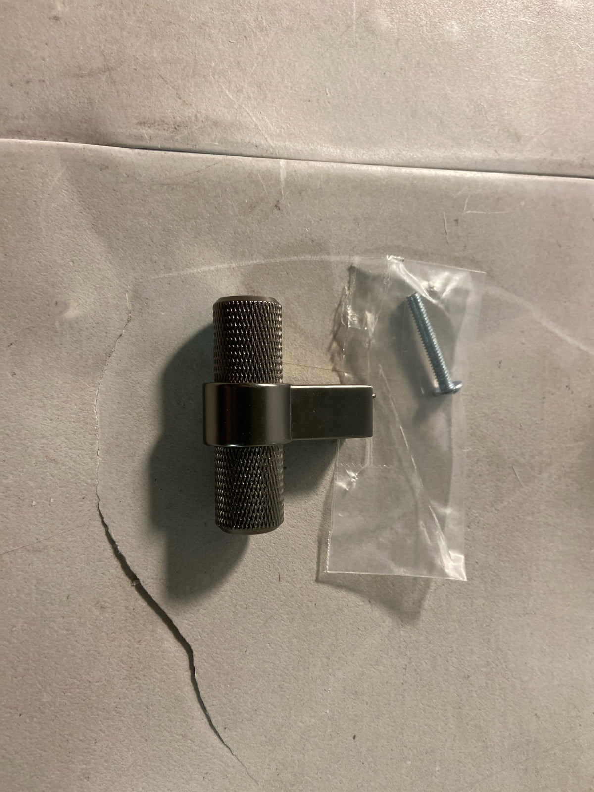 Berenson Bn-Radial-Reign-Knob Radial Reign 2" Modern Diamond Knurled T Bar Cabinet Knob /