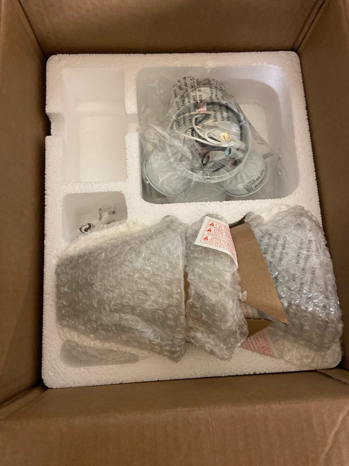 Progress Lighting P2600-30WB 3 Light 15" Wide Integrated LED Ceiling Fan Light Kit - 3000K - White