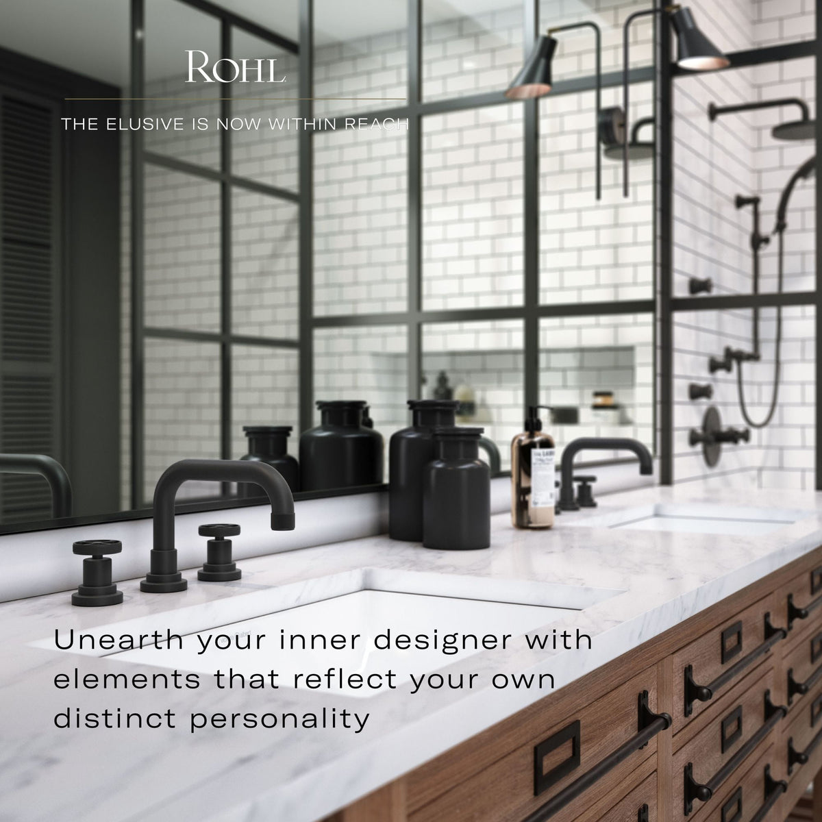 Rohl A4914LMPN Thermostatic Shower, Polished Nickel