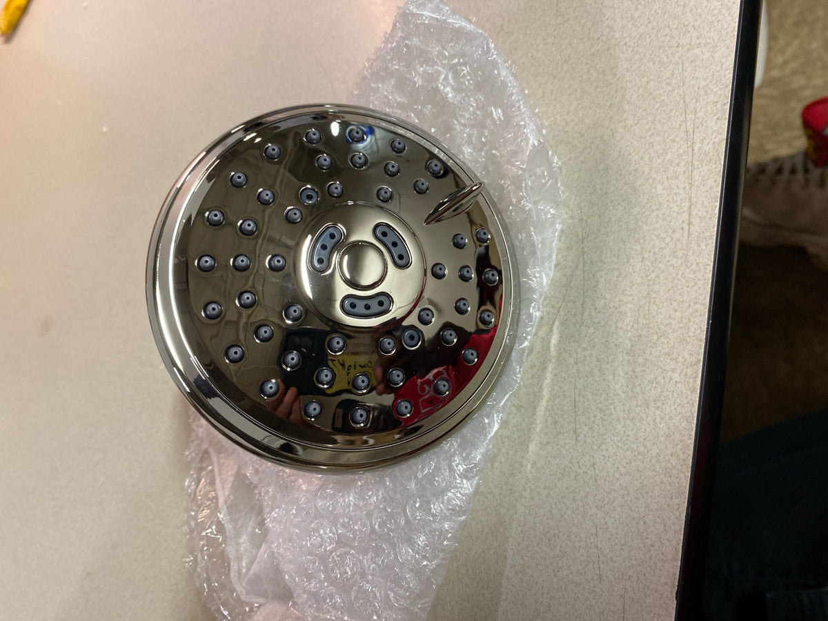 Signature Hardware SHSH2040GPN FundamentALL 4-1/2" Round Multifunction 1.75 GPM Shower Head - Polished Nickel