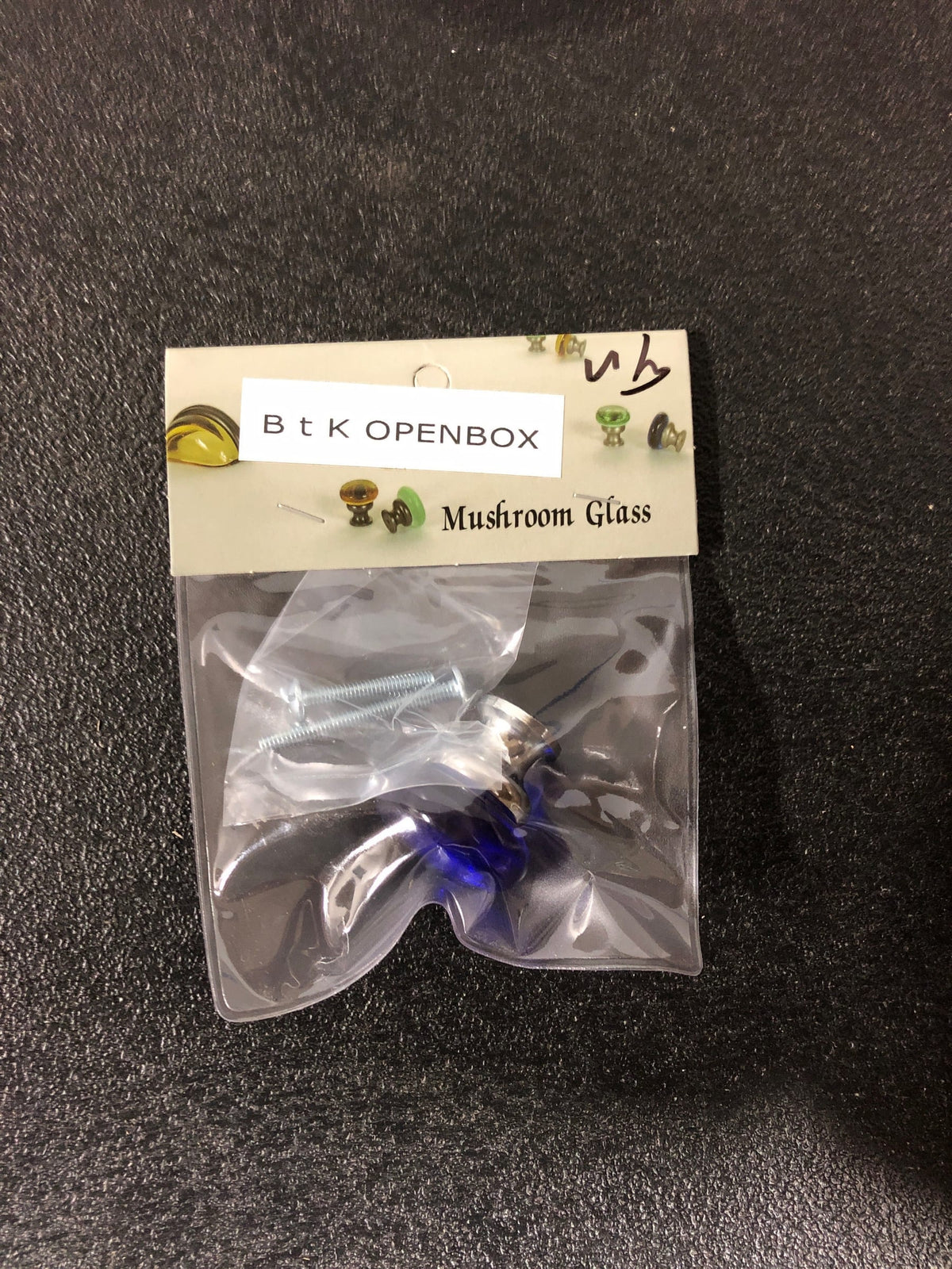 Lews Hardware 37-201 Lews Hardware 34-114MUG Mushroom Glass 1-1/4 Inch Mushroom Cabinet Knob