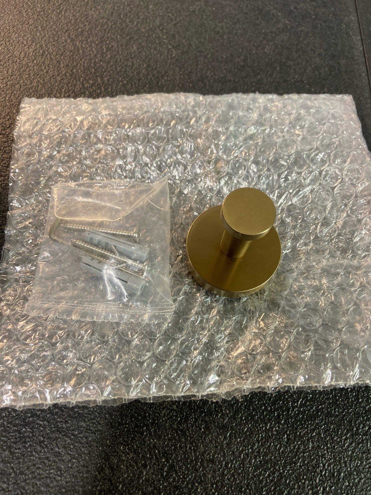 ICO Bath V63239 Volkano Summit Single Robe Hook - PVD Brushed Bronze