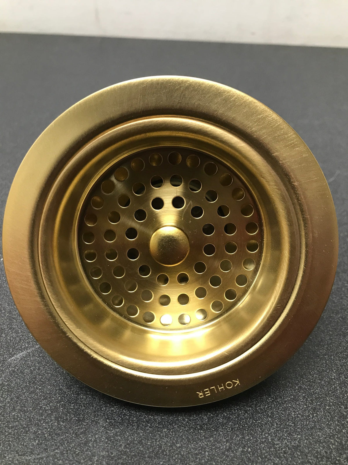 Kohler K-8801-2MB Duostrainer 3-1/2" Basket Strainers - Brushed Modern Brass