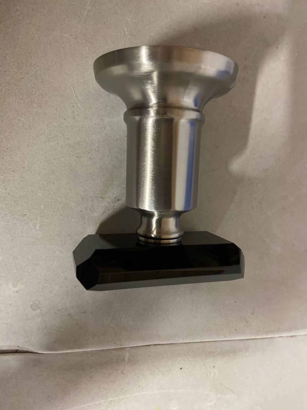 Brizo HK5376-NKBC Invari Widespread Faucet Crystal Handle Kit - Luxe Nickel / Black Crystal