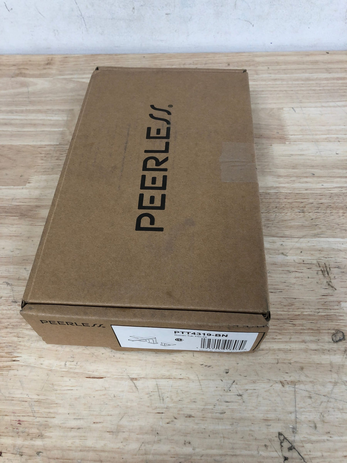 Peerless PTT4319-BN Xander Deck Mounted Roman Tub Filler - Brushed Nickel