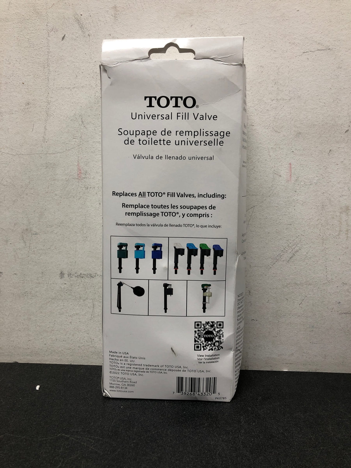 TOTO TSU99A.XR Universal Fill Valve Replacement - na