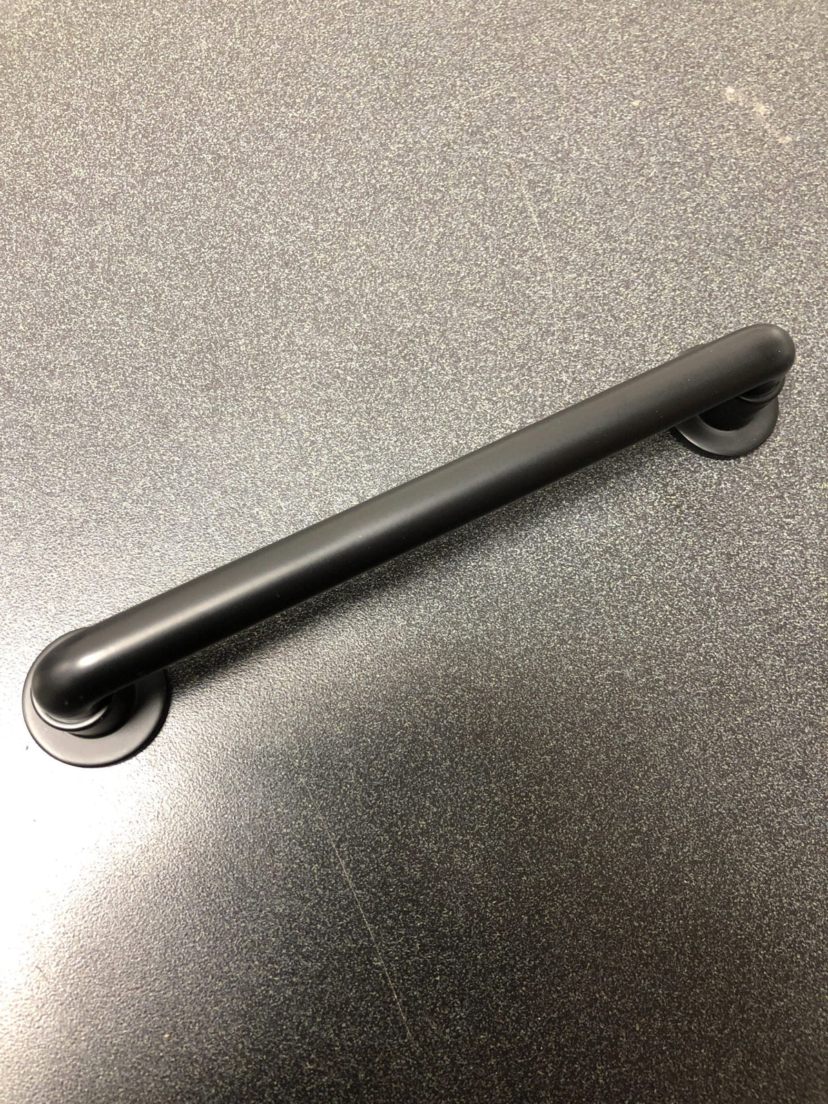 Belwith Keeler B077949MB Urbane 6-5/16" Center to Center Modern Industrial Pipe Cabinet Handle / Drawer Pull - Matte Black