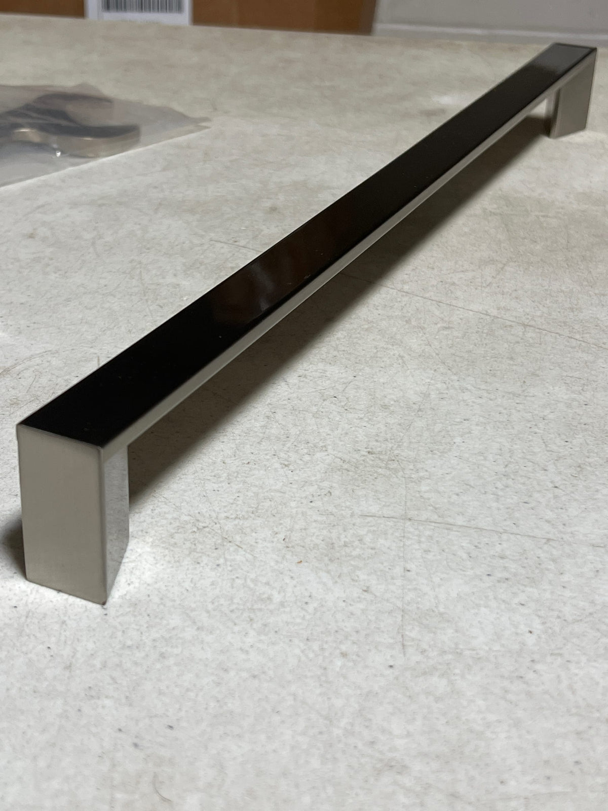 Emtek 86445US15 Trinity 18 Inch Center to Center Handle Appliance Pull from the Contemporary Collection - Satin Nickel