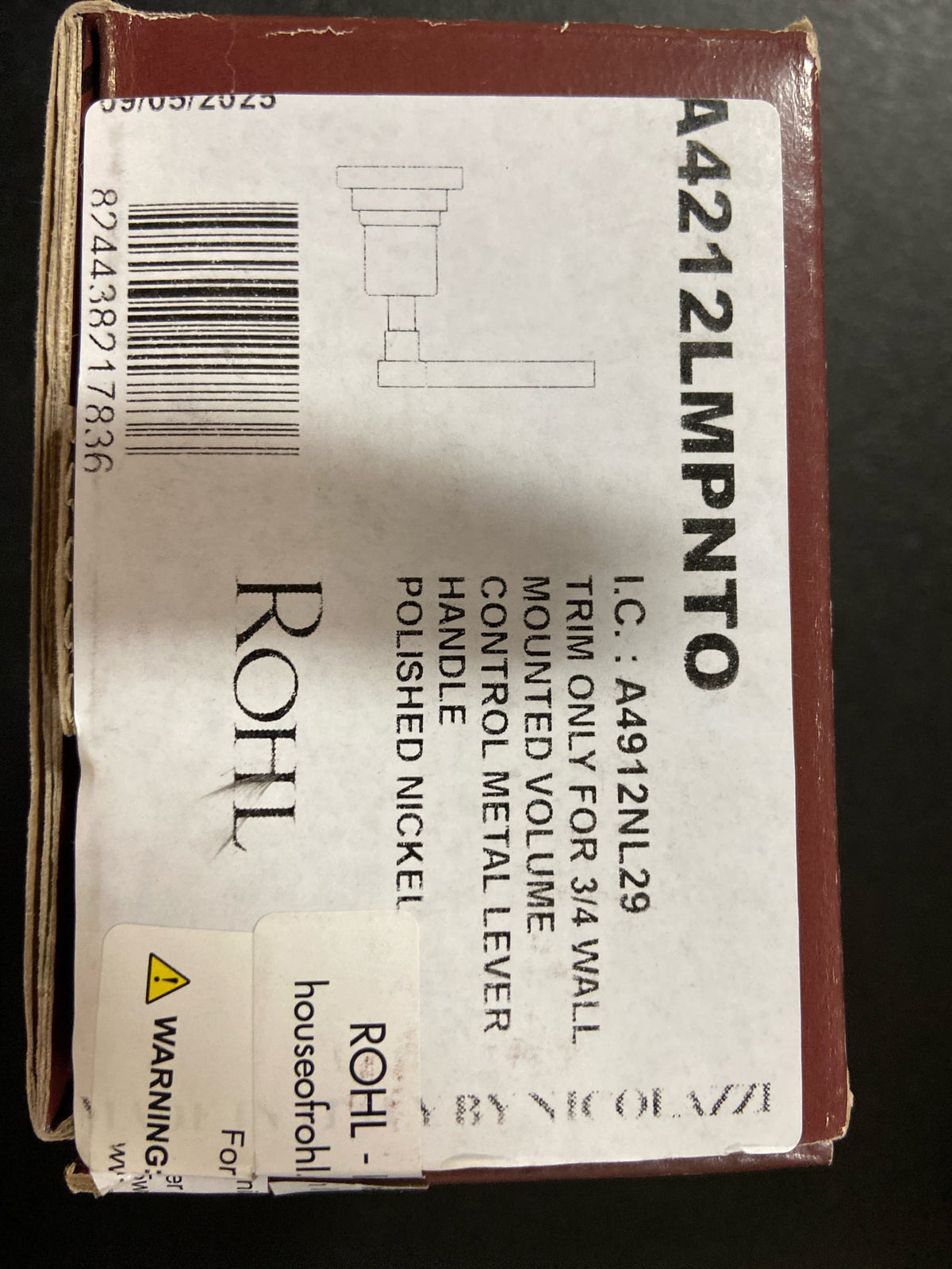 Rohl A4212LM/TO - Volume Control Faucet