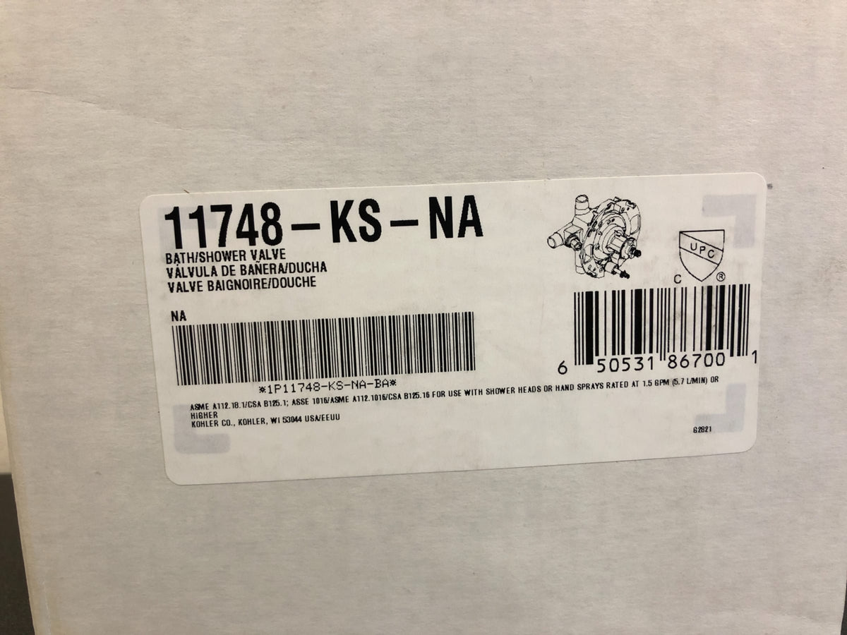 Kohler Rite-Temp Rough In Valve with Diverter with Screwdriver Stops - Replaces Kohler K-305-KS