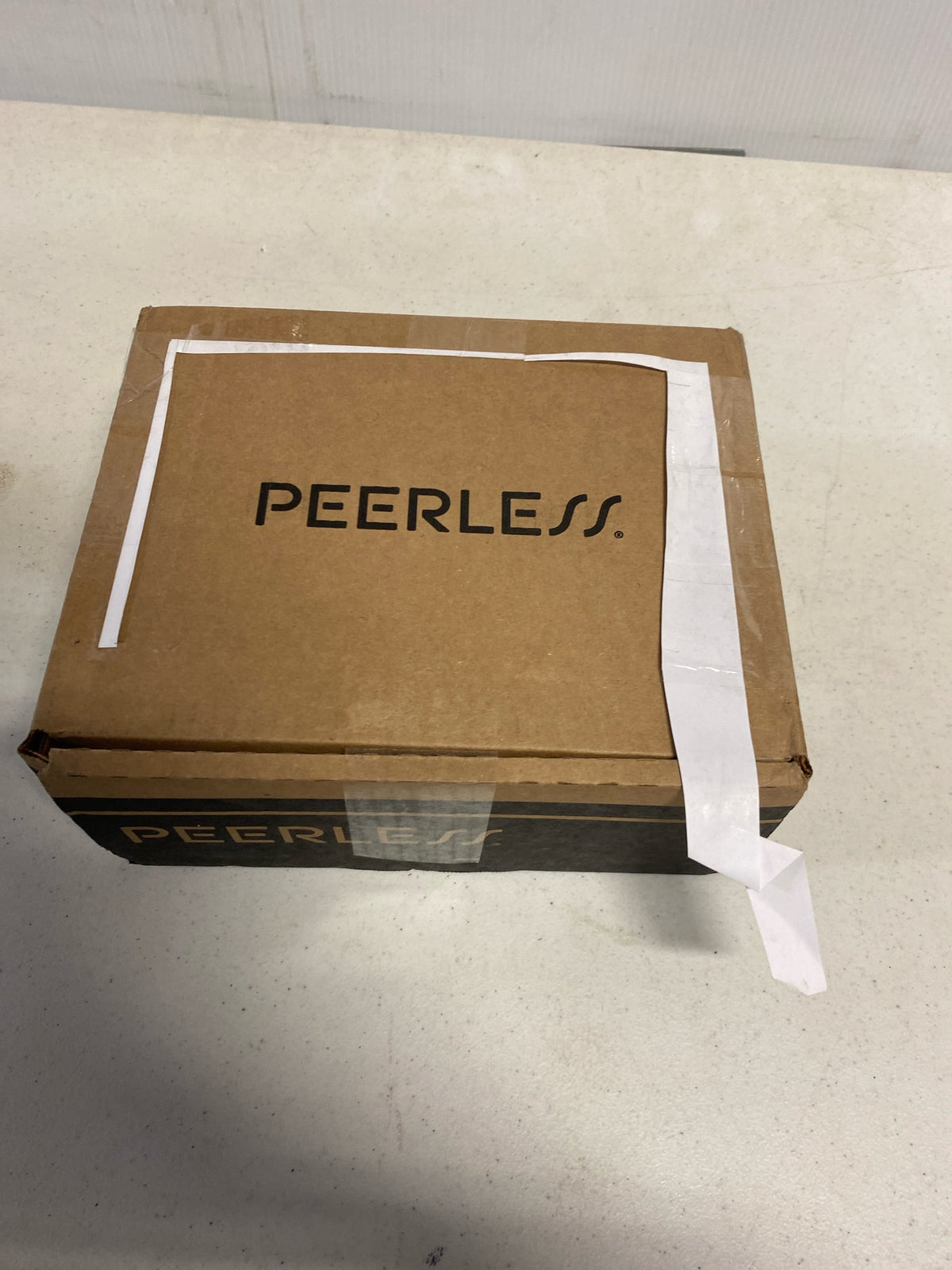 Peerless PTT14419-BL Xander 1-Handle Wall Mount Tub and Shower Trim Kit in Matte Black (Valve not Included)