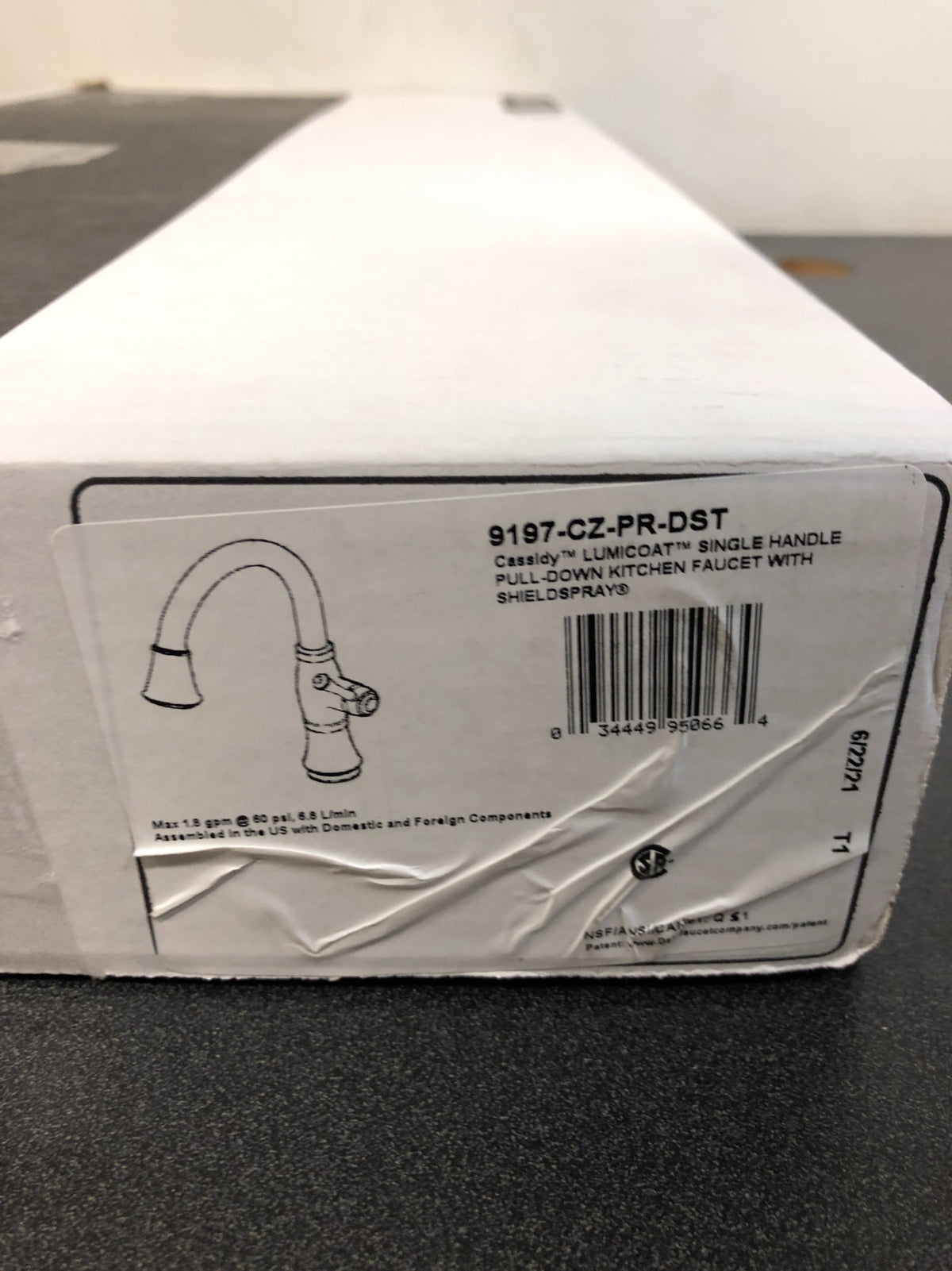 Delta Cassidy Pull-Down Kitchen Faucet with Magnetic Docking Spray Head and ShieldSpray