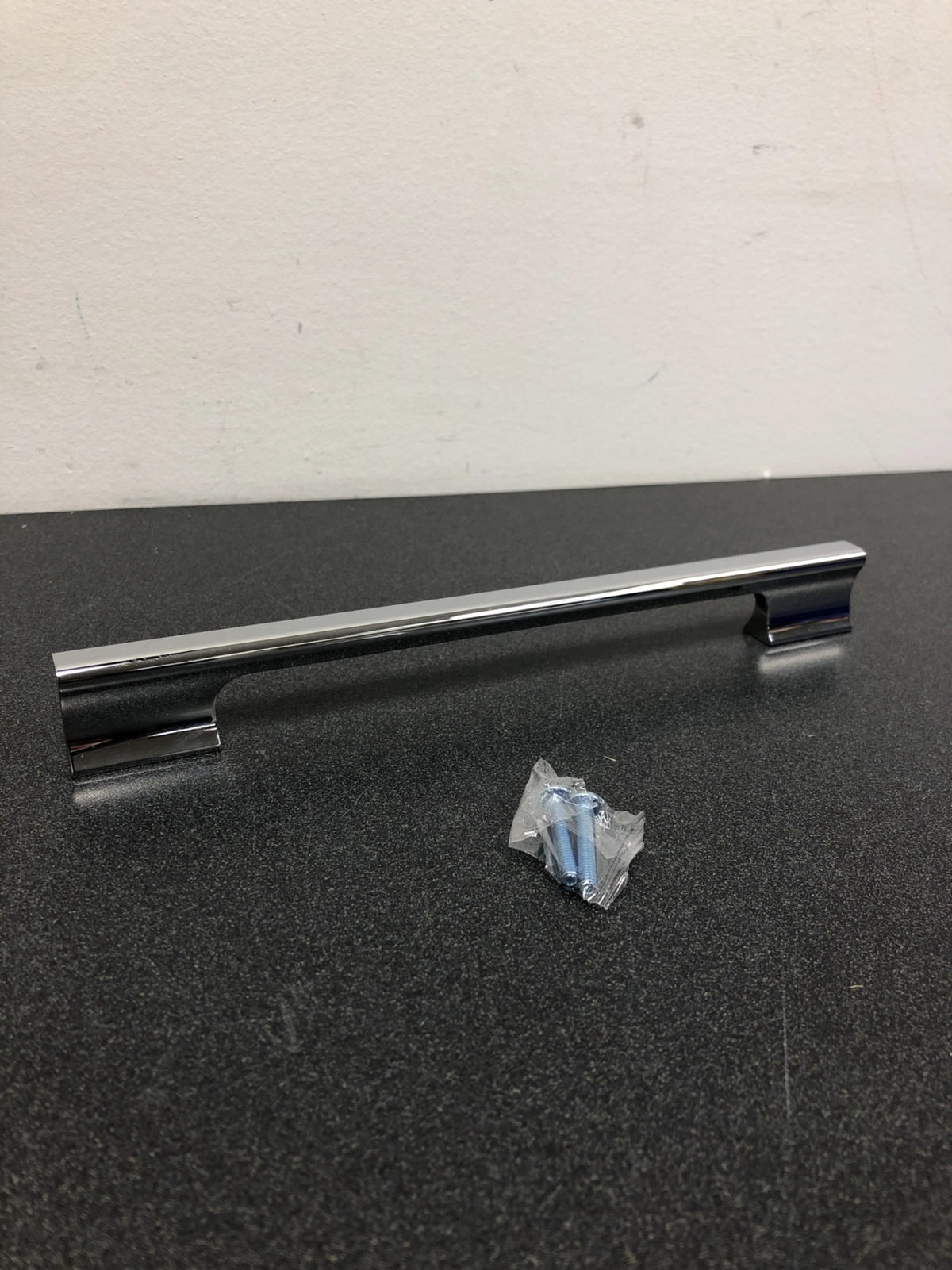Amerock BP3684026 Status 8-13/16 Inch Center to Center Handle Cabinet Pull - Polished Chrome