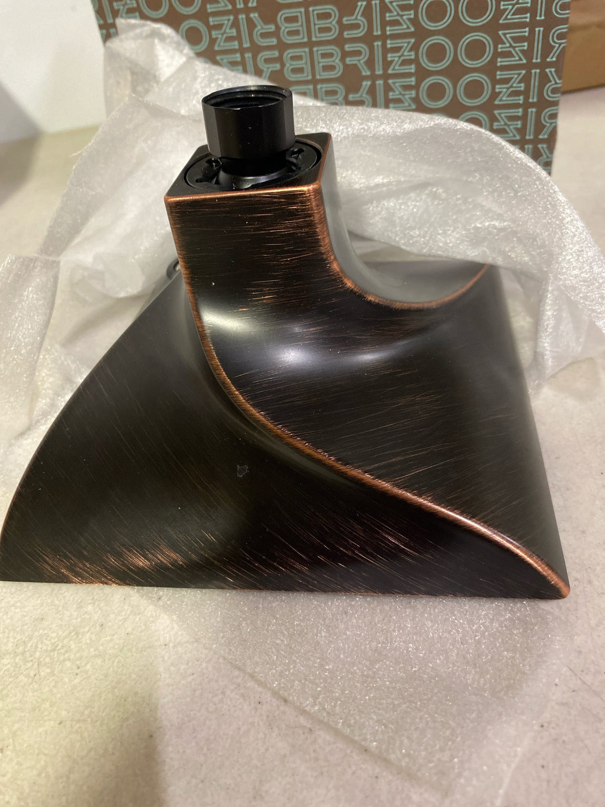 Brizo 87330-RB Virage 1.75 GPM Single Function Raincan Shower Head with H2Okinetic Technology - Venetian Bronze