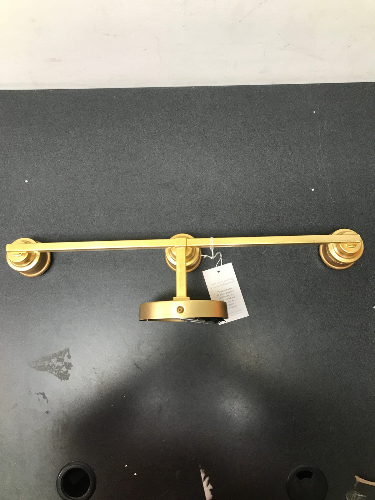 Capital Lighting 3 Light 23" Wide Bathroom Vanity Light - Capital Gold