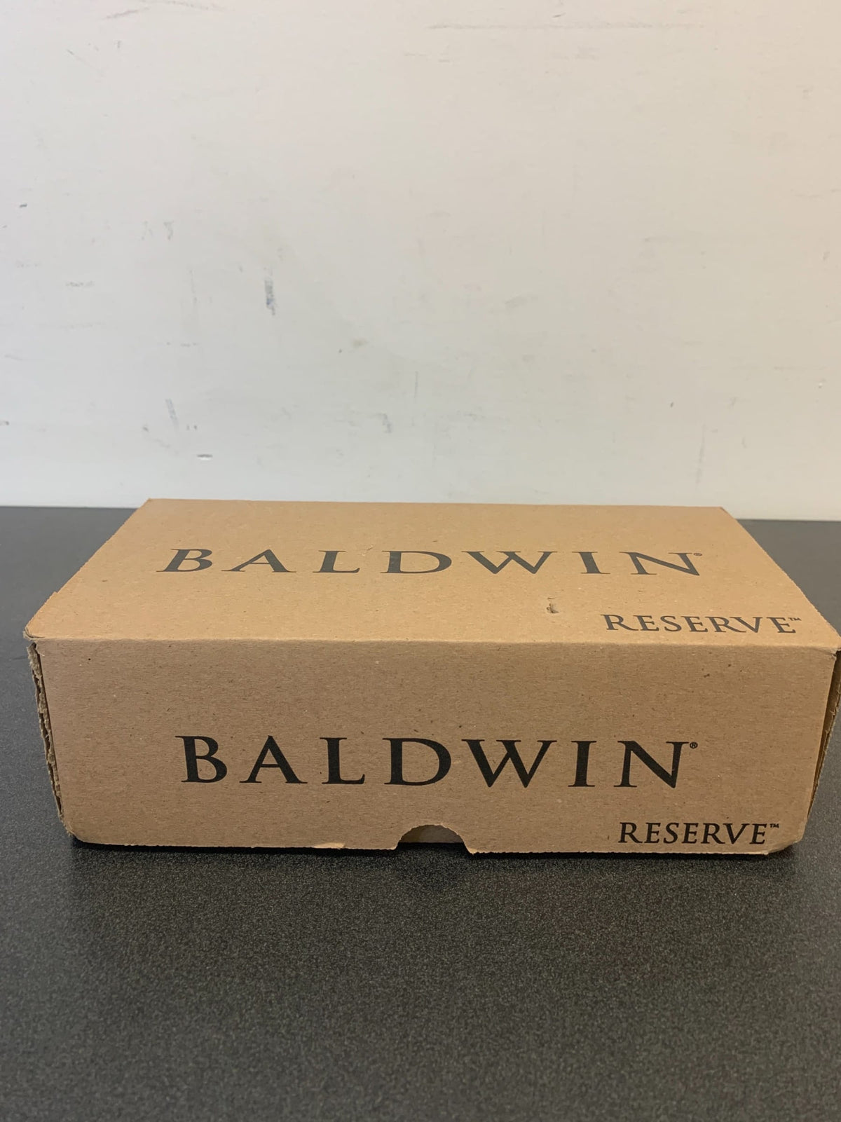 Baldwin PSSQUCSR112 Reserve Square Venetian Bronze Universal Hall/Closet Door Lever with Contemporary Square Rose