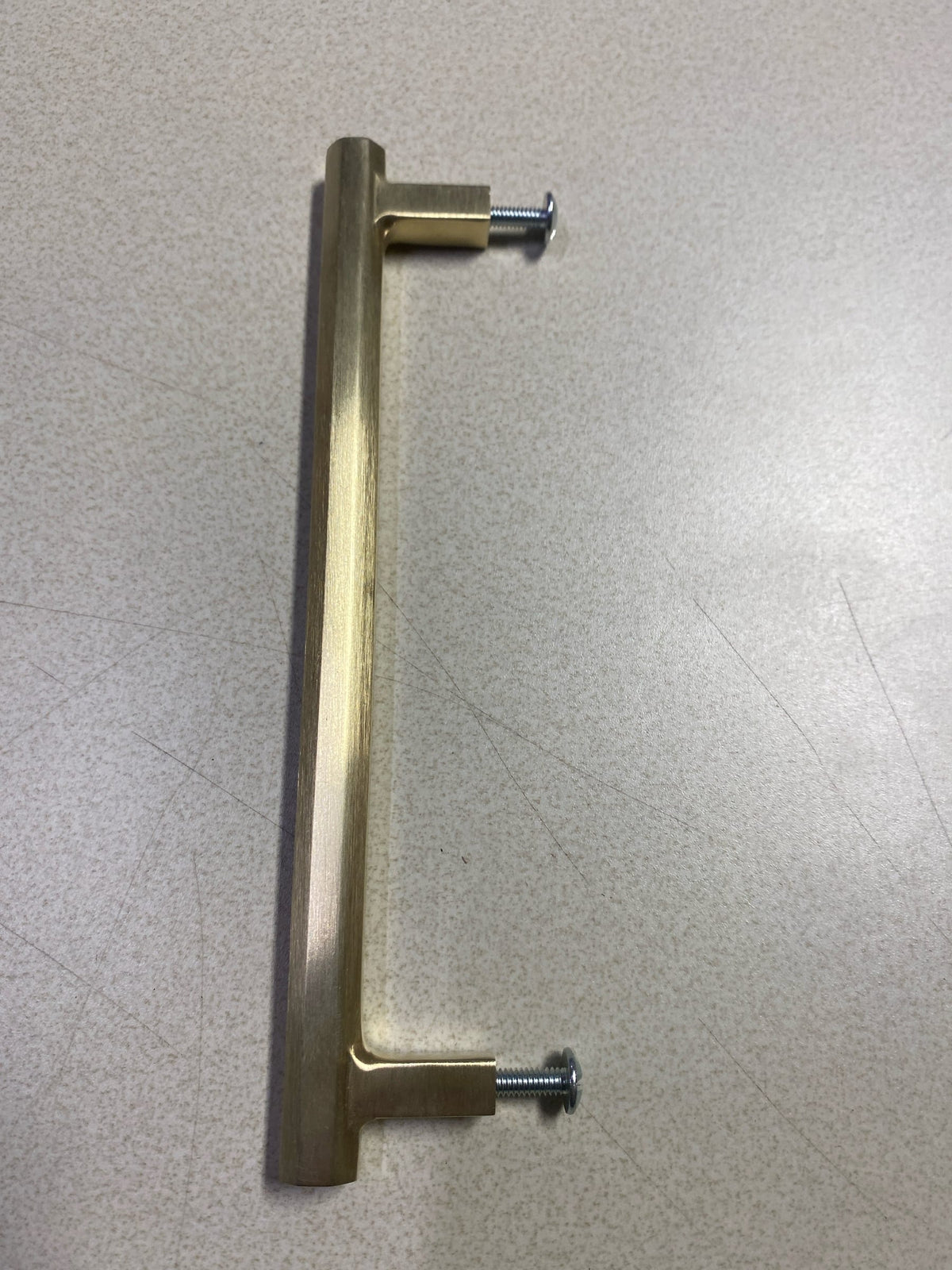Baldwin 4418044BIN 4418.BIN Octagonal 6 Inch Center to Center Bar Cabinet Pull from The Estate Collection