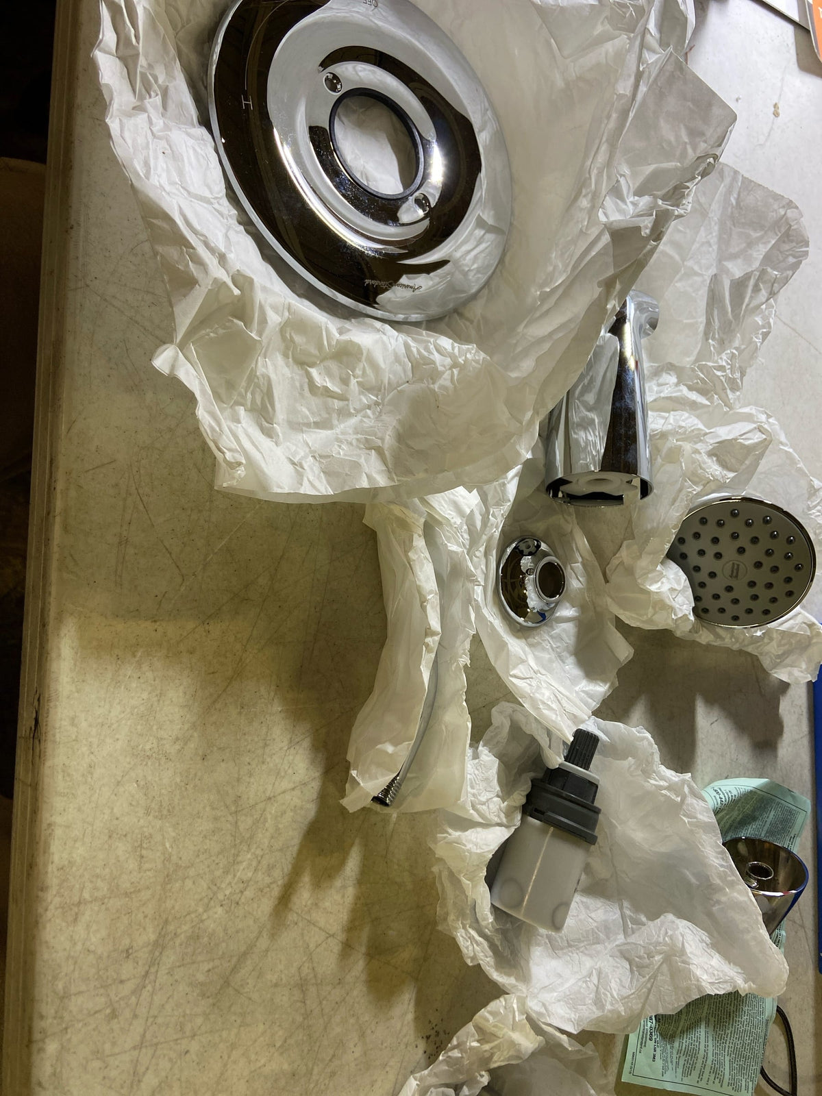 American Standard TU385508.002 Reliant 3 Tub and Shower Trim Package with 1.75 GPM Single Function Shower Head - Polished Chrome