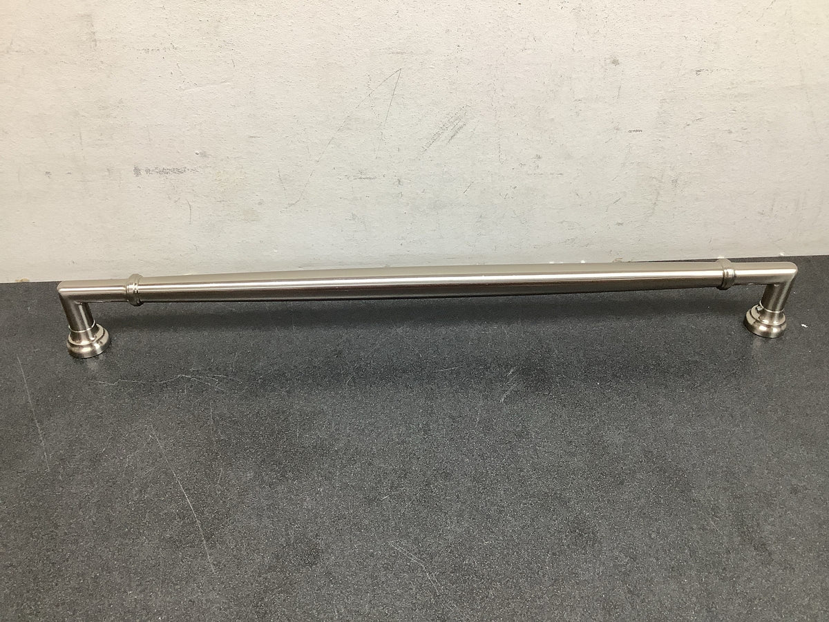 Emtek 86913US15 Westwood 18 Inch Center to Center Handle Appliance Pull from the Transitional Heritage Collection - Satin Nickel
