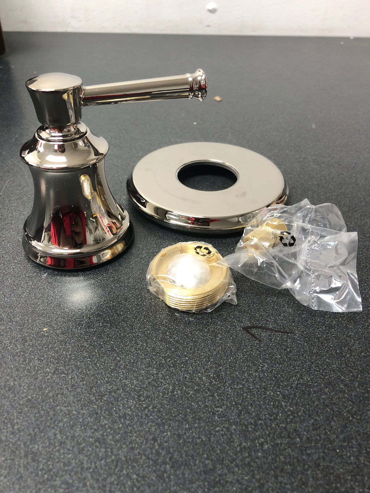 Signature Hardware 448183 Beasley Volume Control - Less Valve - Polished Nickel