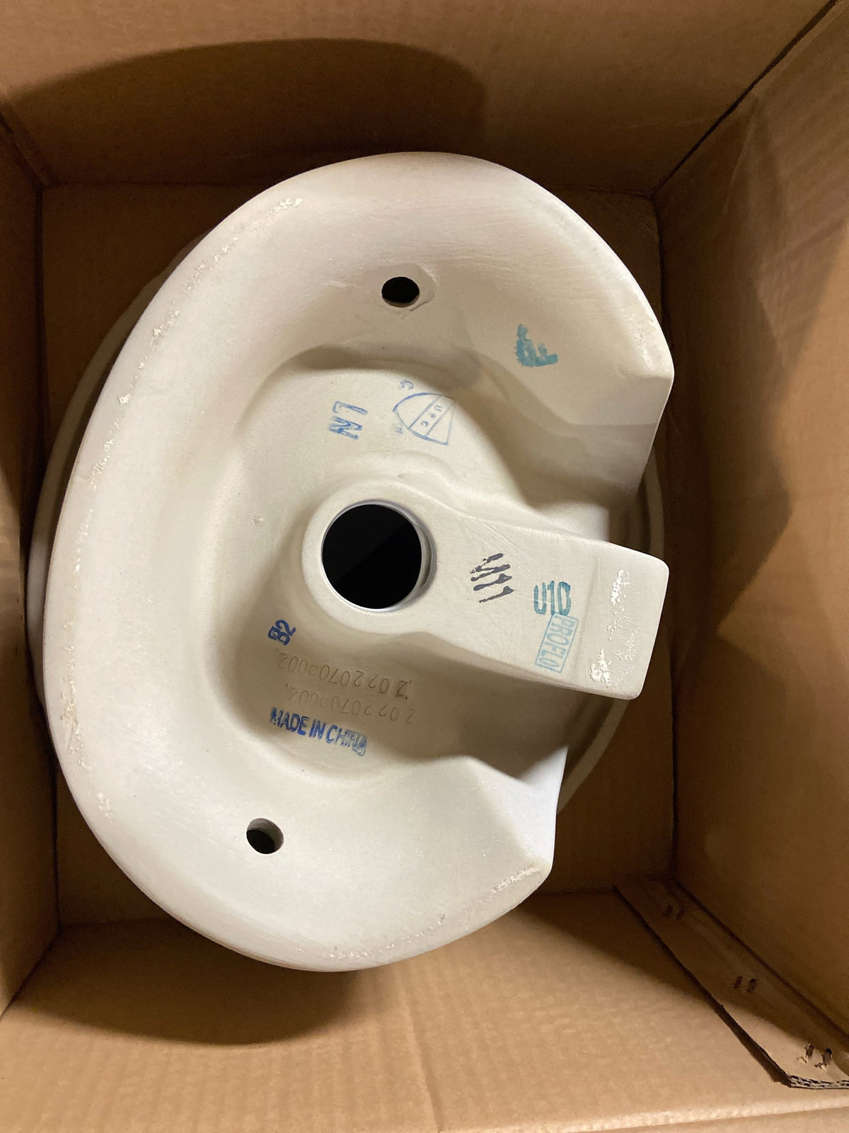 PROFLO 17-1/4" Self Rimming Bathroom Sink