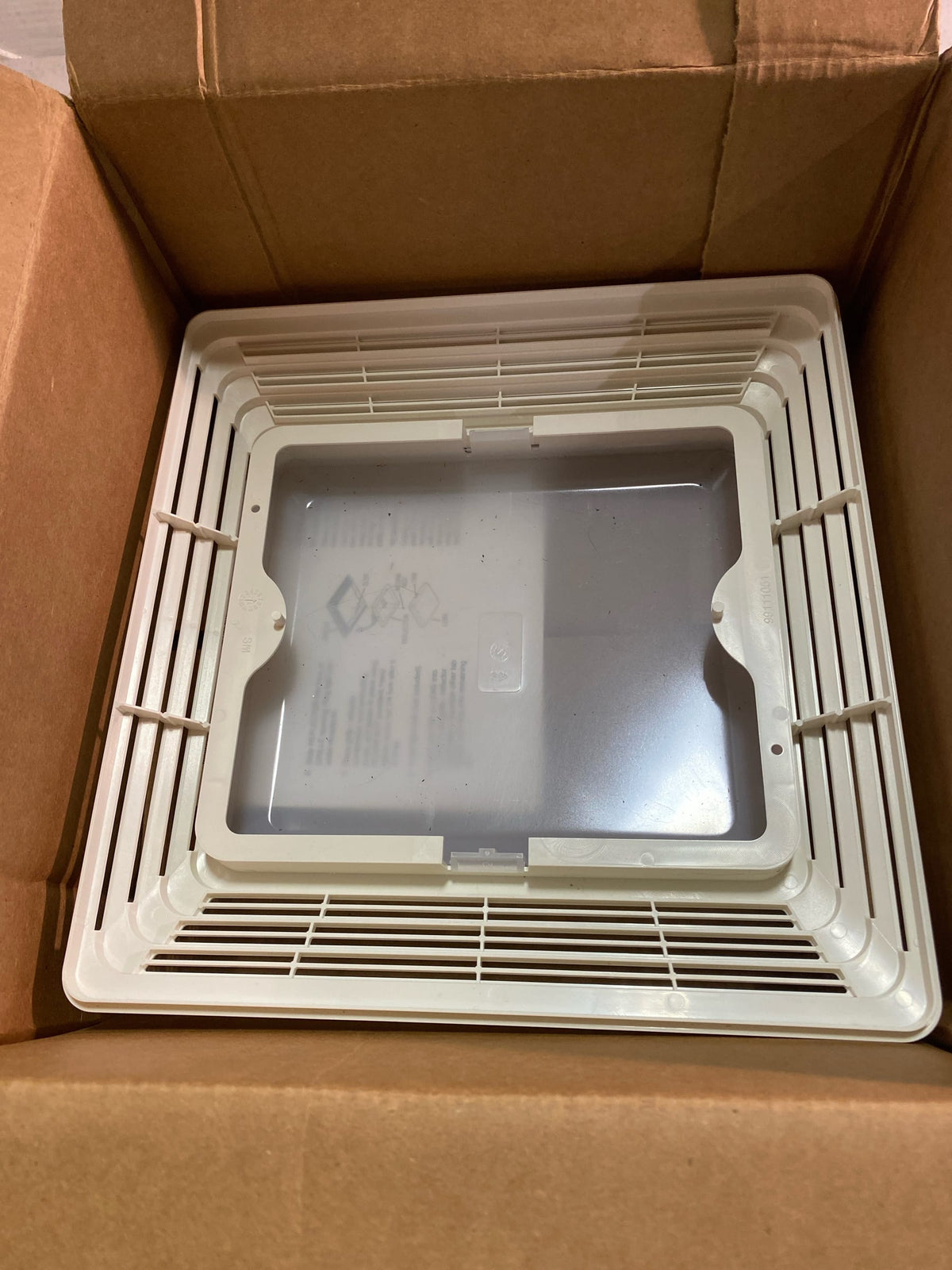 Broan BP91 Replacement Grille and Light Lens - White