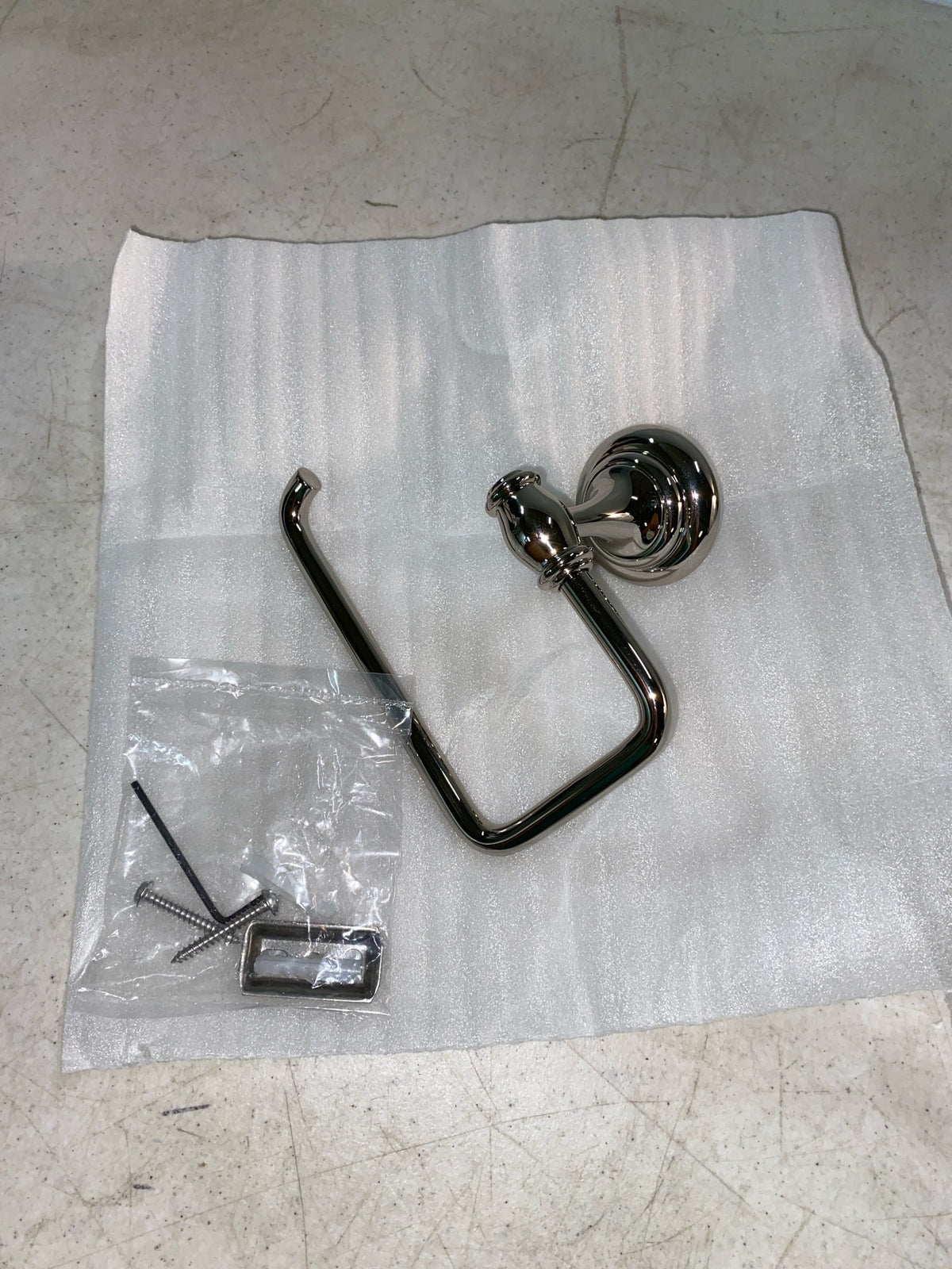 Wall Mounted Single Post Tissue Holder Finish: Polished Nickel