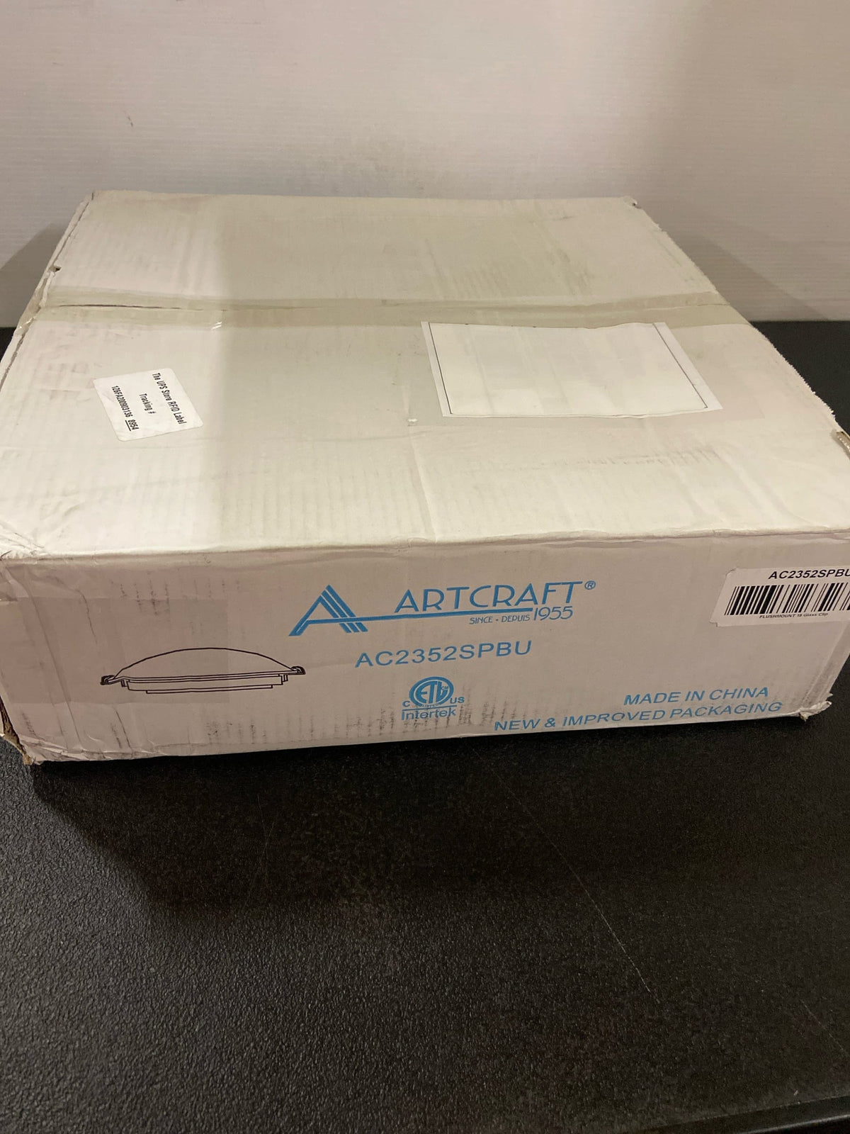 Artcraft Lighting AC2352SPBU 2 Light Flush Mount Ceiling Fixture - Antique Brass
