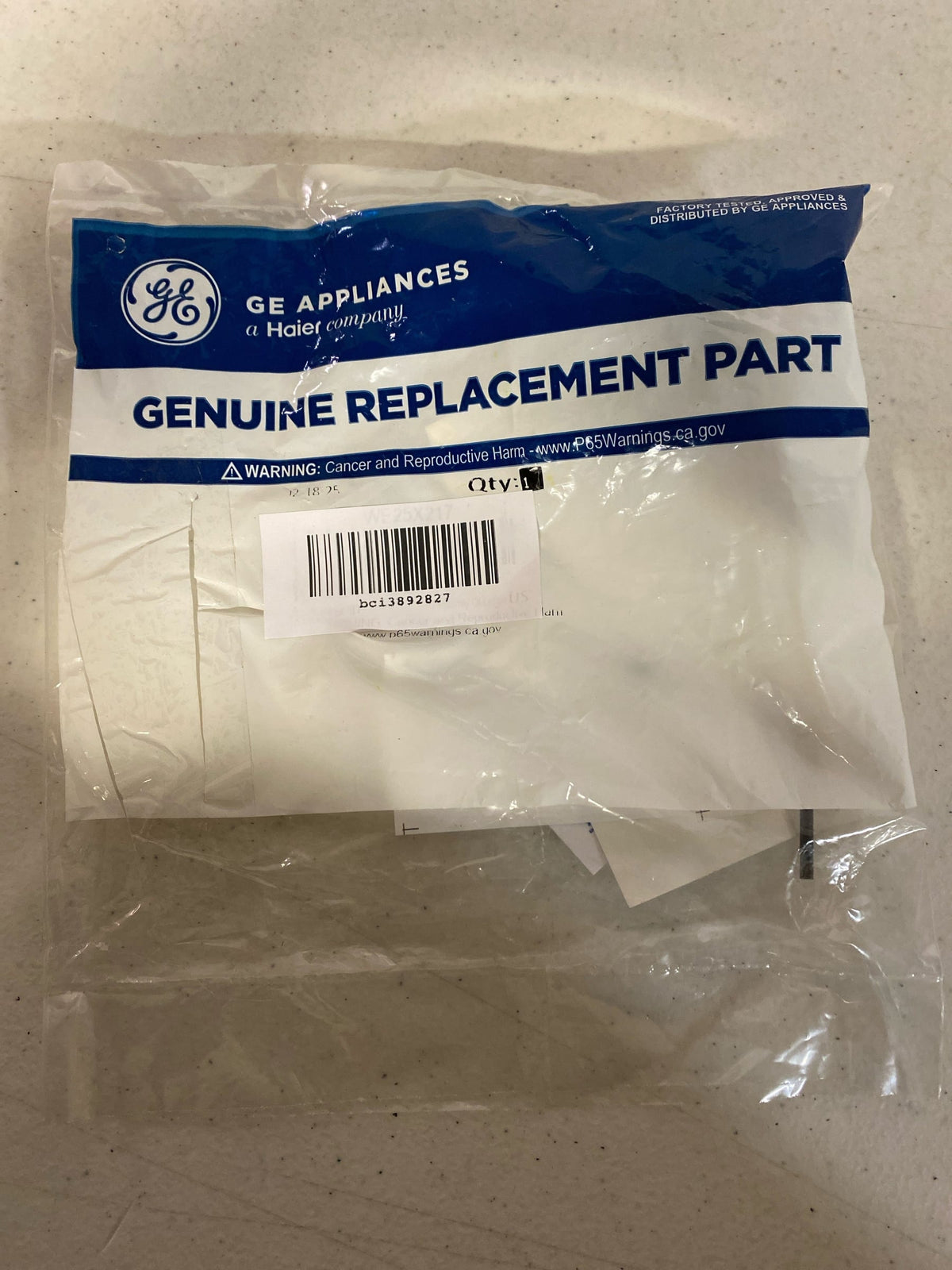 GE Parts and Filtration WE25X217 Natural Gas to Liquid Propane Dryer Conversion Kit - N/A