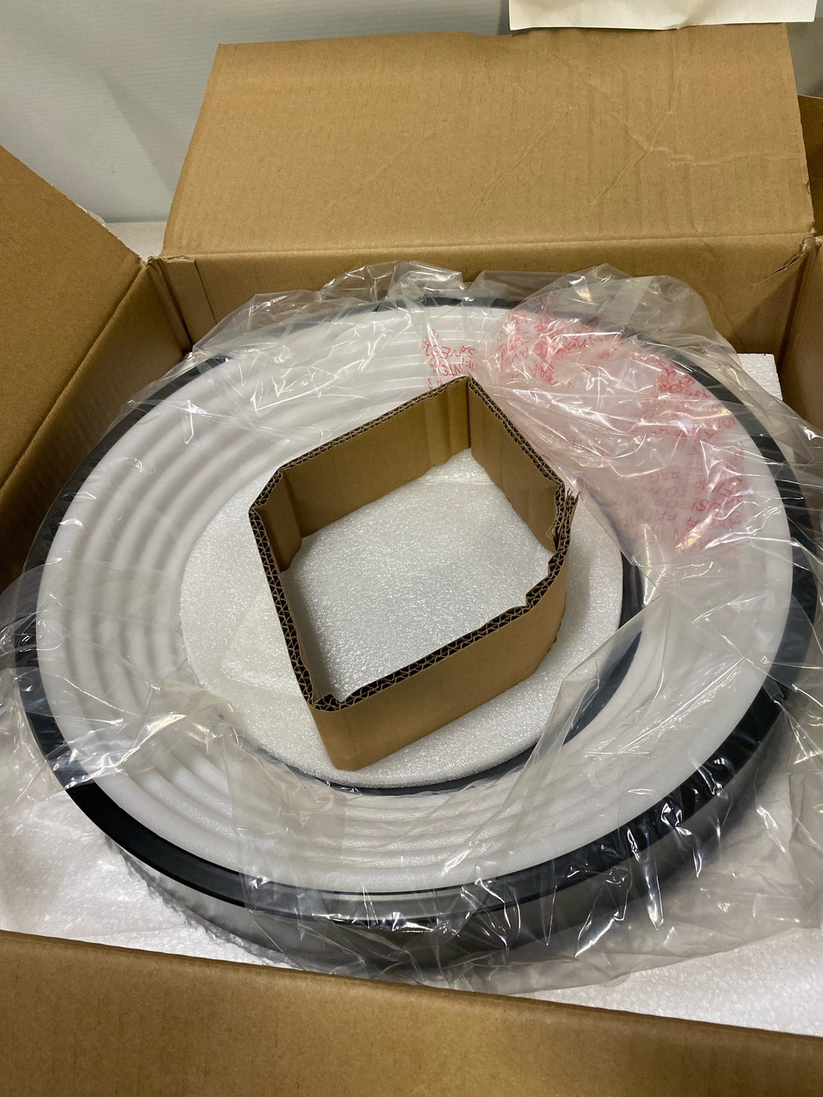 Kovacs P5551-66A-L Conc 15" Wide LED Flush Mount Drum Ceiling Fixture - Coal