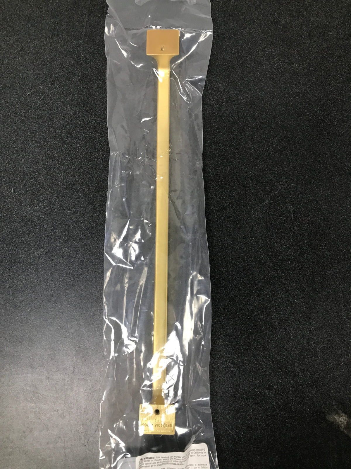 Hickory Hardware H076706-BGB Forge 12 Inch (305 mm) Center to Center Farmhouse Large Cabinet Handle / Large Drawer Pull - Brushed Golden Brass