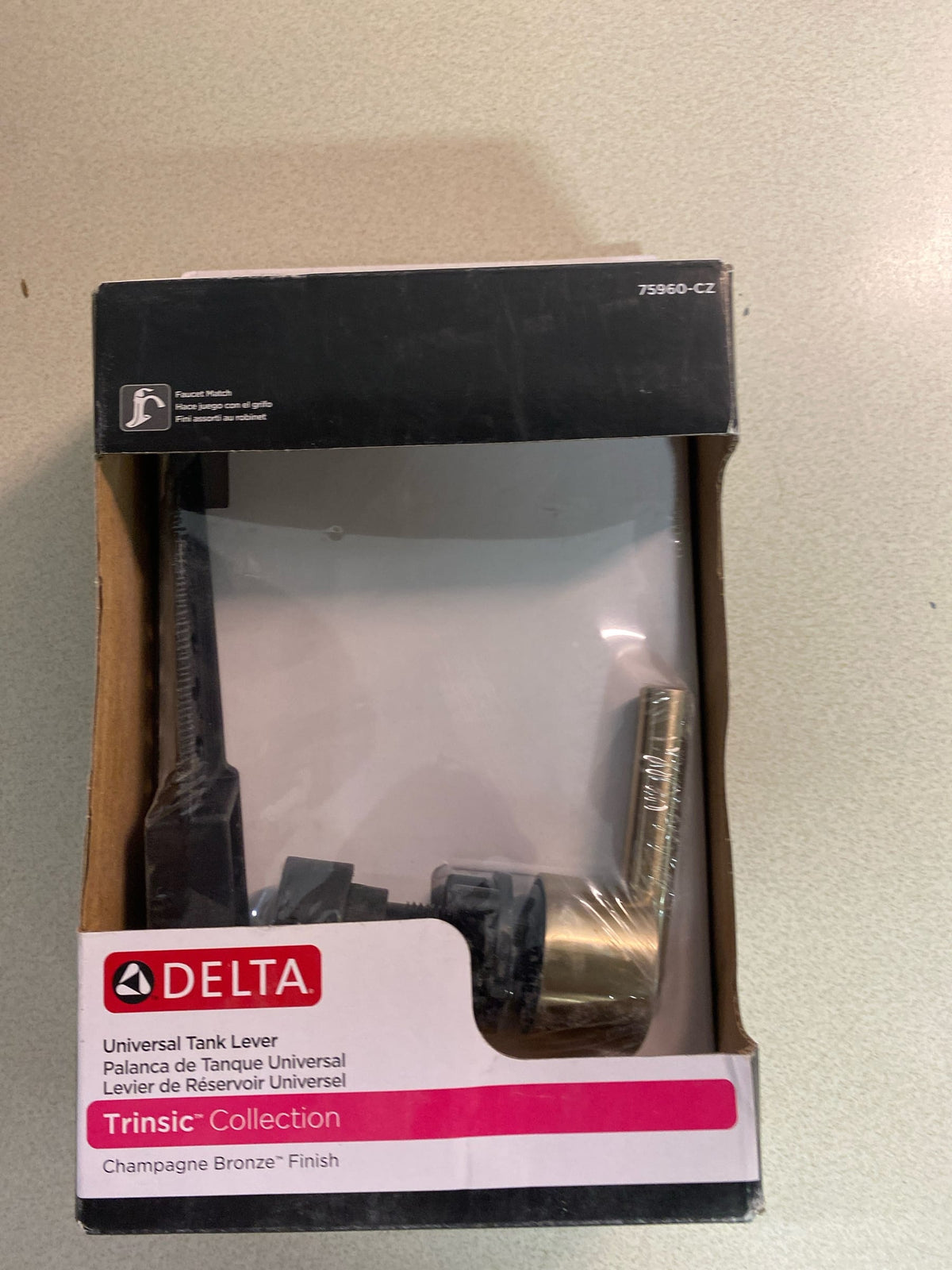 Delta Trinsic Side Tank Lever