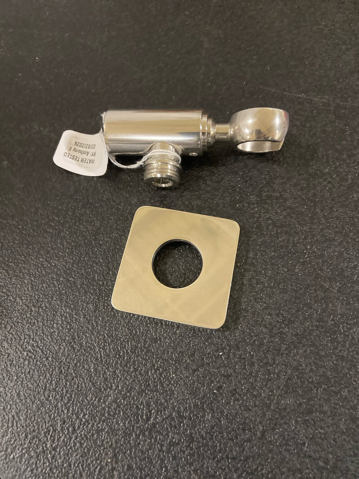 California Faucets SH-25-37-BNU San Elijo 3" Hand Shower Holder - Burnished Nickel Uncoated