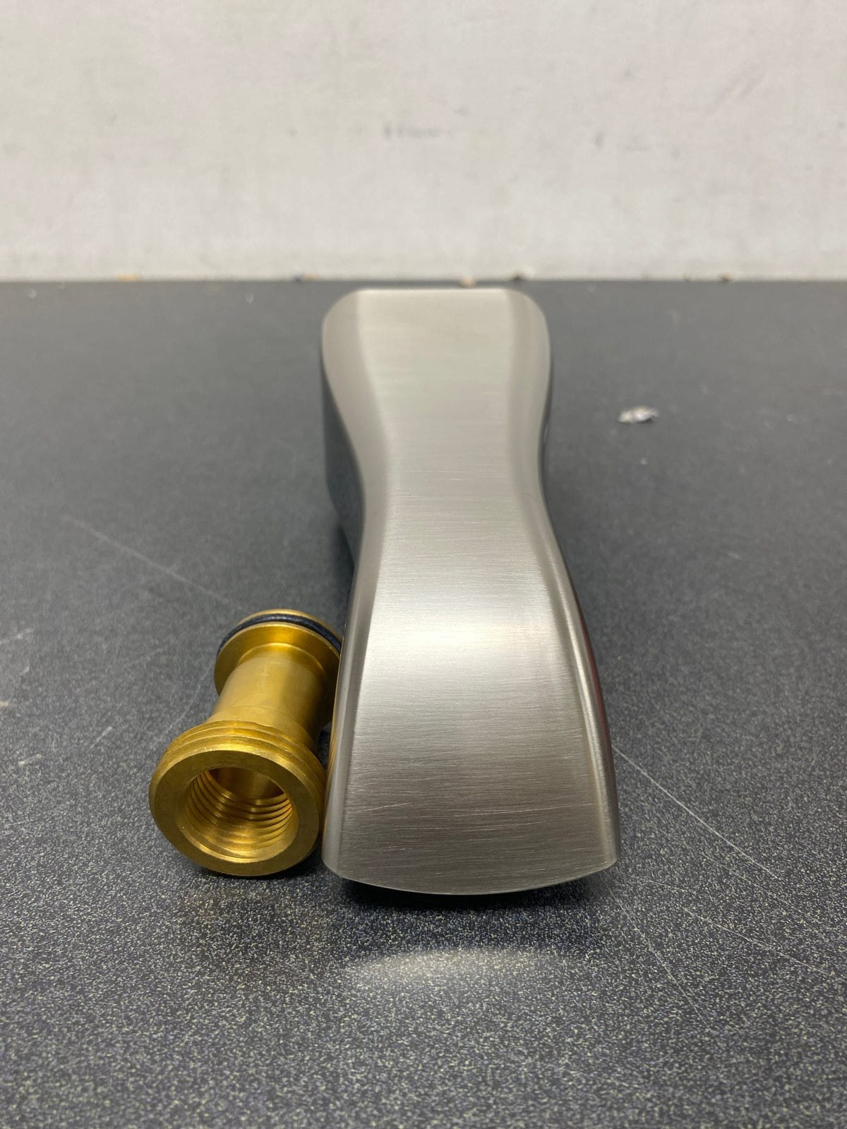 Delta RP78736SS 5-1/2" Non-Diverter Wall Mounted Tub Spout - Brilliance Stainless