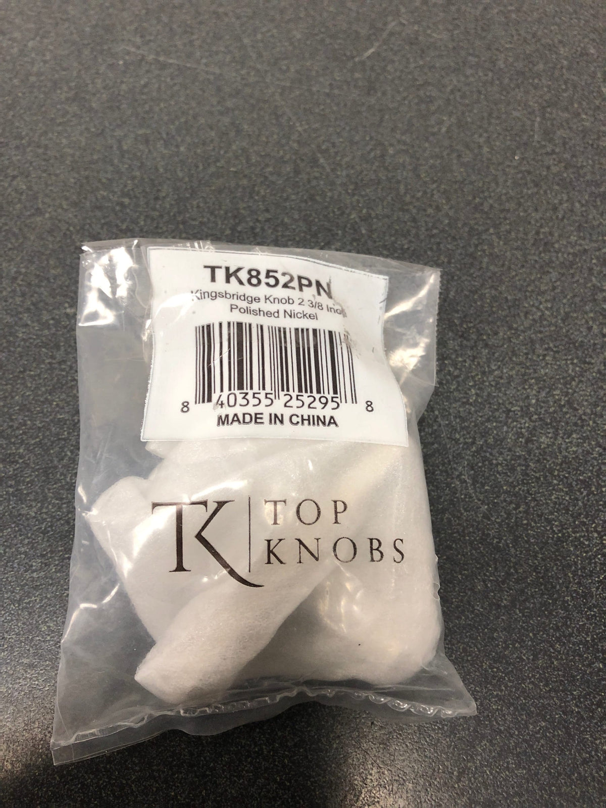 Top Knobs TK852PN Devon 2-3/8 Inch Bar Cabinet Knob - Polished Nickel