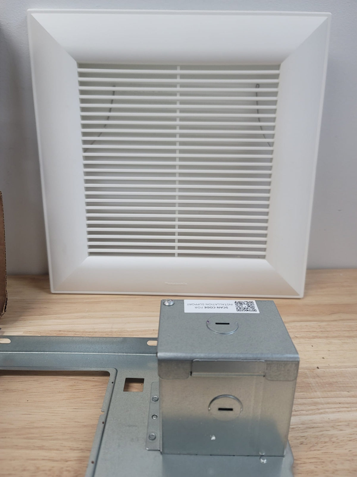 Panasonic FV-0511VF1 WhisperFit DC 110 CFM 1.2 Sone Ceiling Mounted Bath Exhaust Fan with Energy Star Rating - White