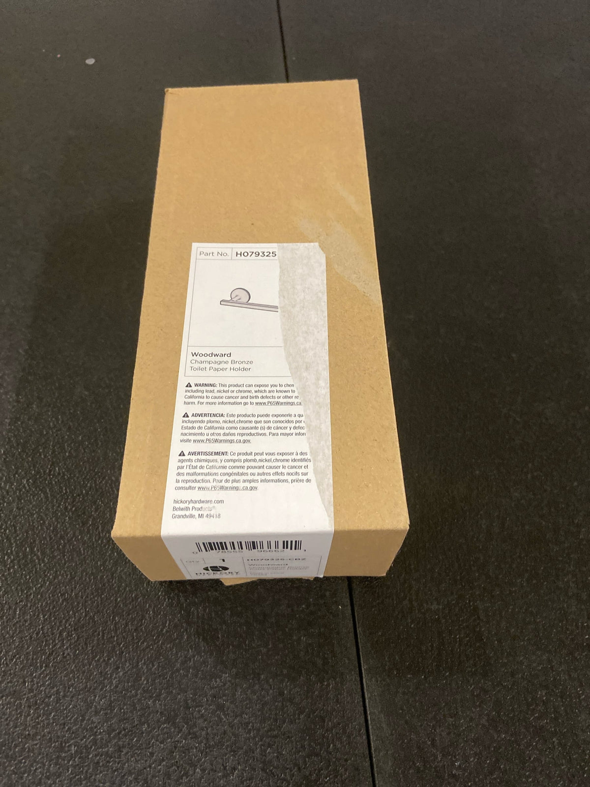 Hickory Hardware, H079325-CBZ, TOILET PAPER HOLDER, WOODWARD