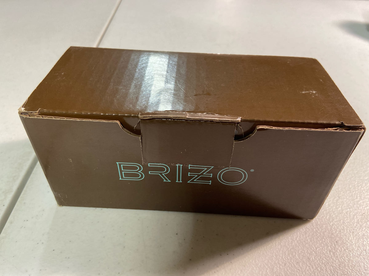 Brizo RP54873BL Non-Diverter Wall Mounted Tub Spout - Matte Black