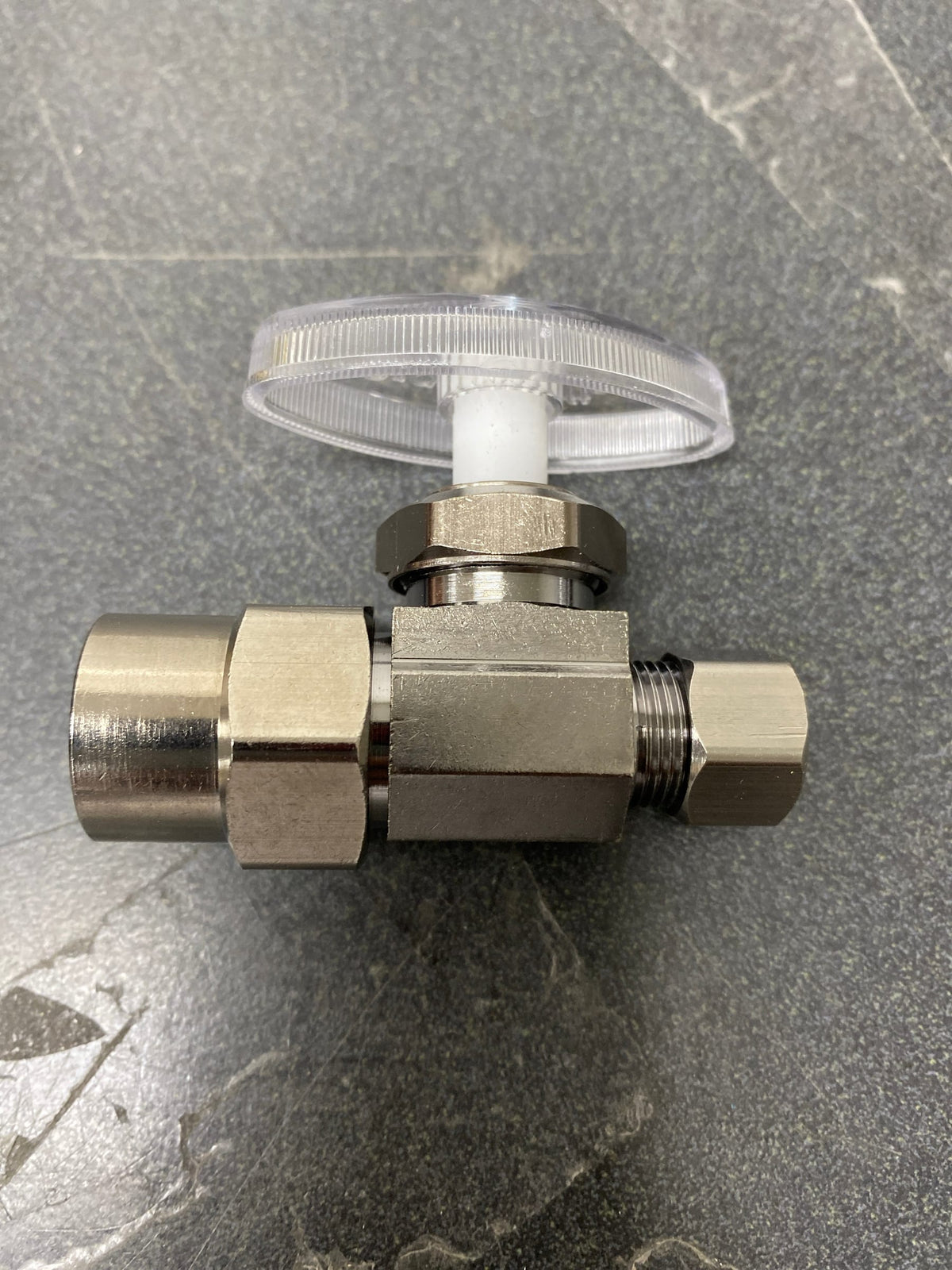 Brasscraft PR14X C1 1/2 in. CPVC Inlet x 3/8 in. Compression Outlet Multi-Turn Straight Valve