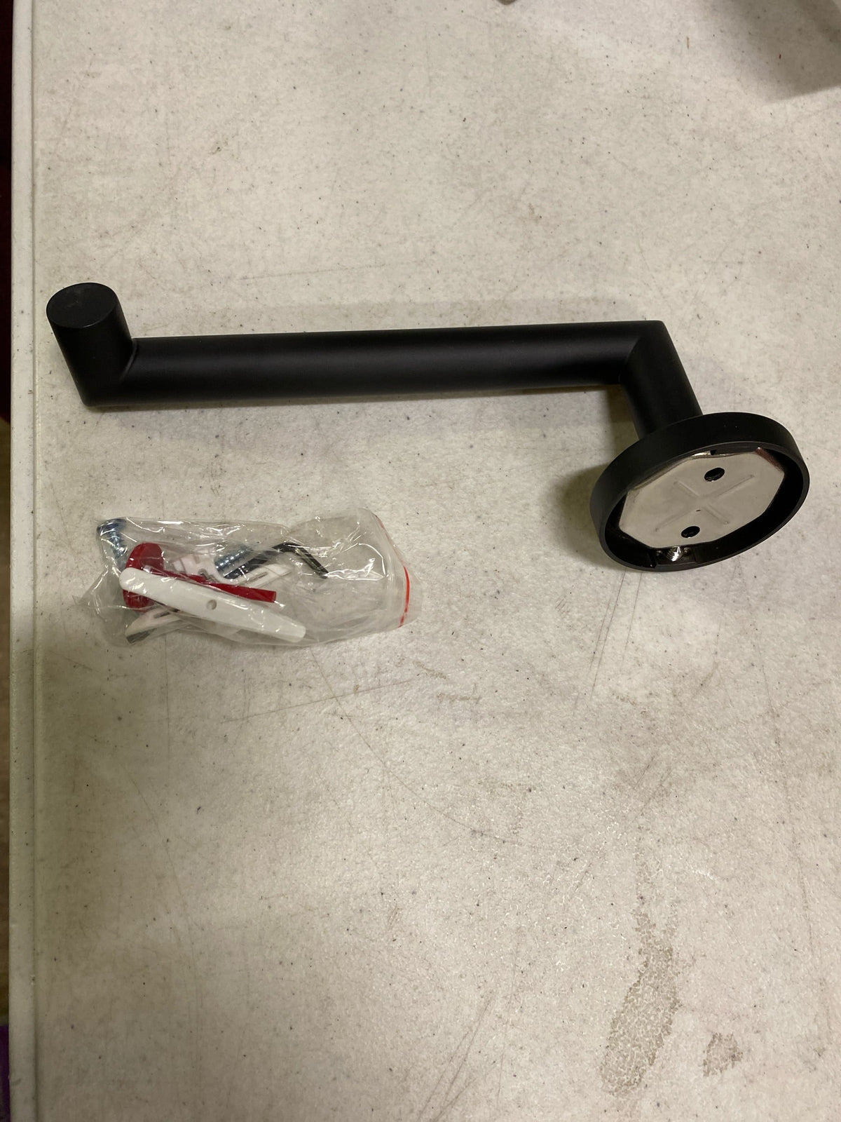Moen Y5709BL Arlys Wall Mounted Euro Toilet Paper Holder - Matte Black