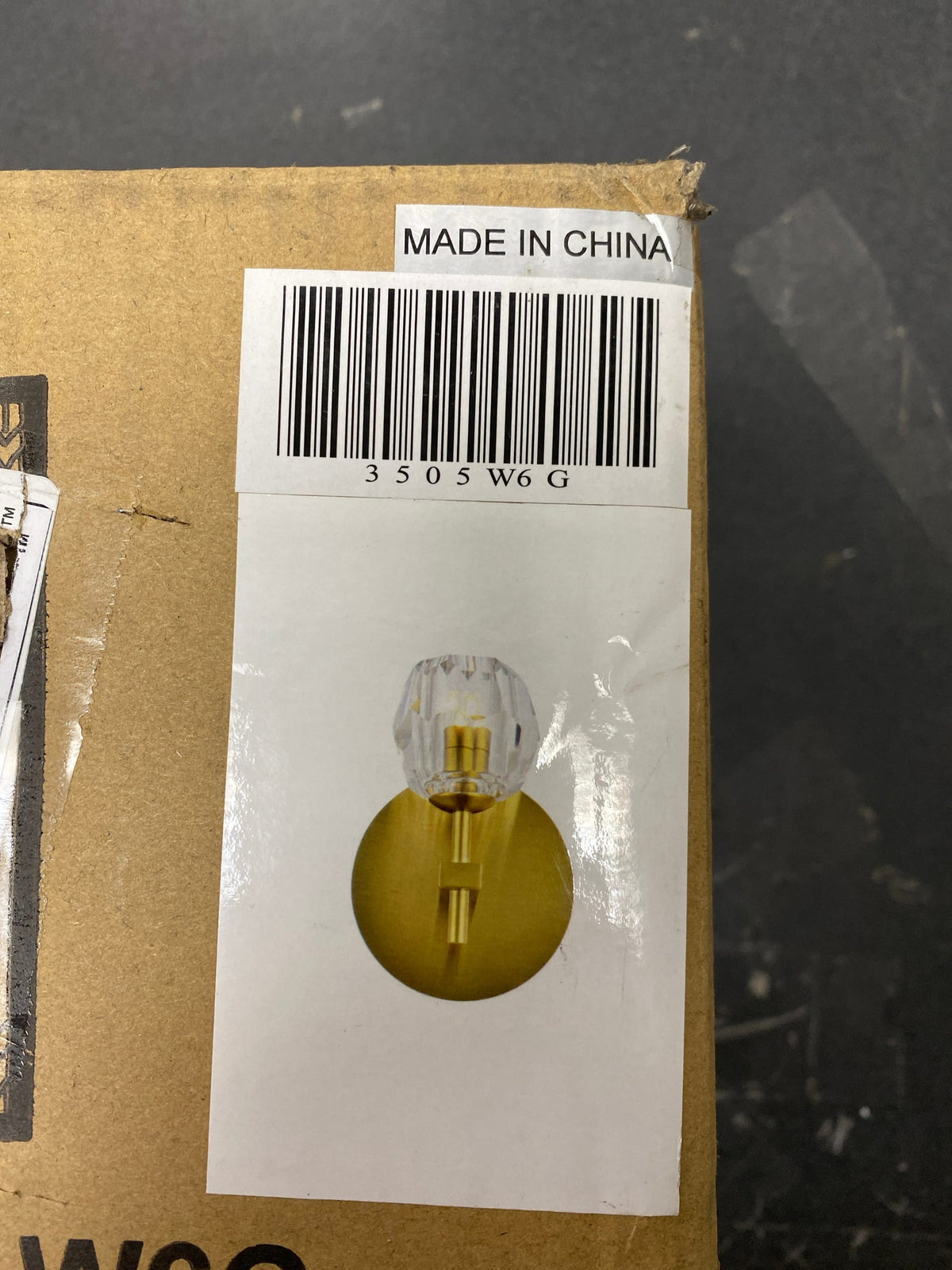 Elegant Lighting 3505W6G Eren 8" Tall Wall Sconce - Gold