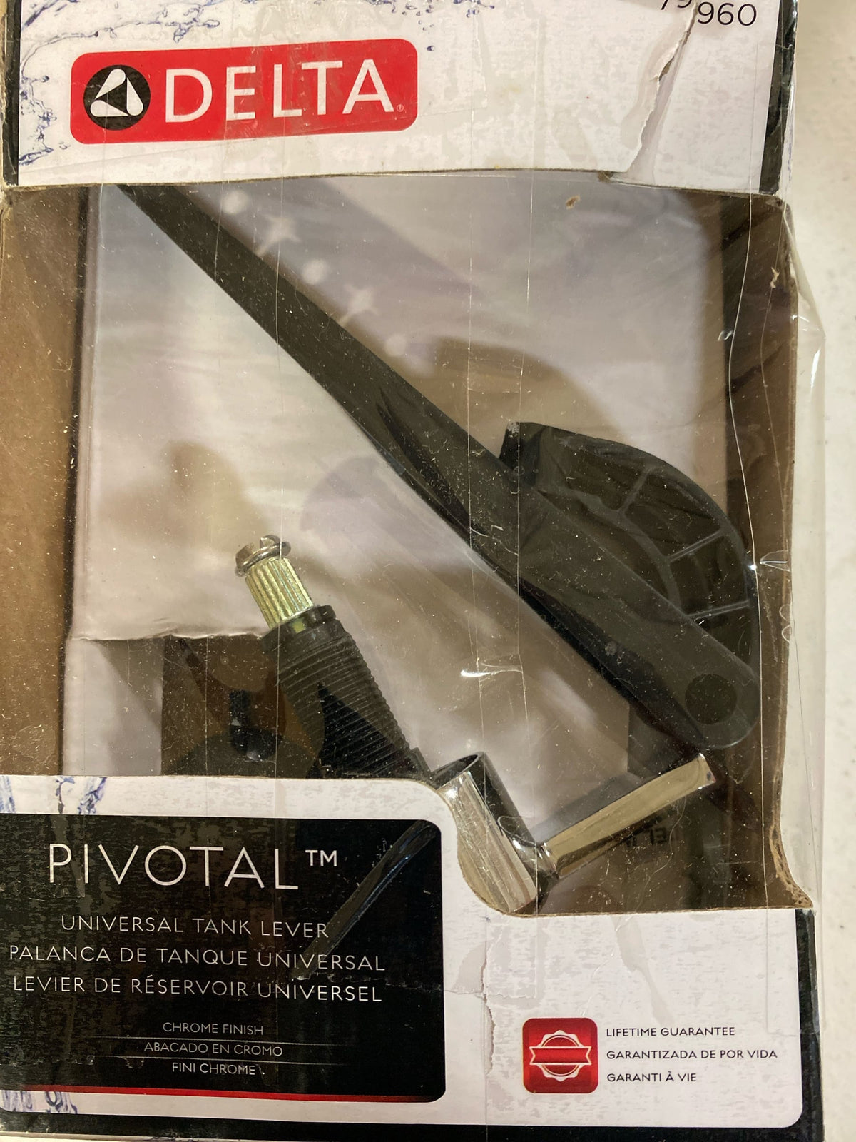 Delta 79960 Pivotal Tank Lever - Chrome