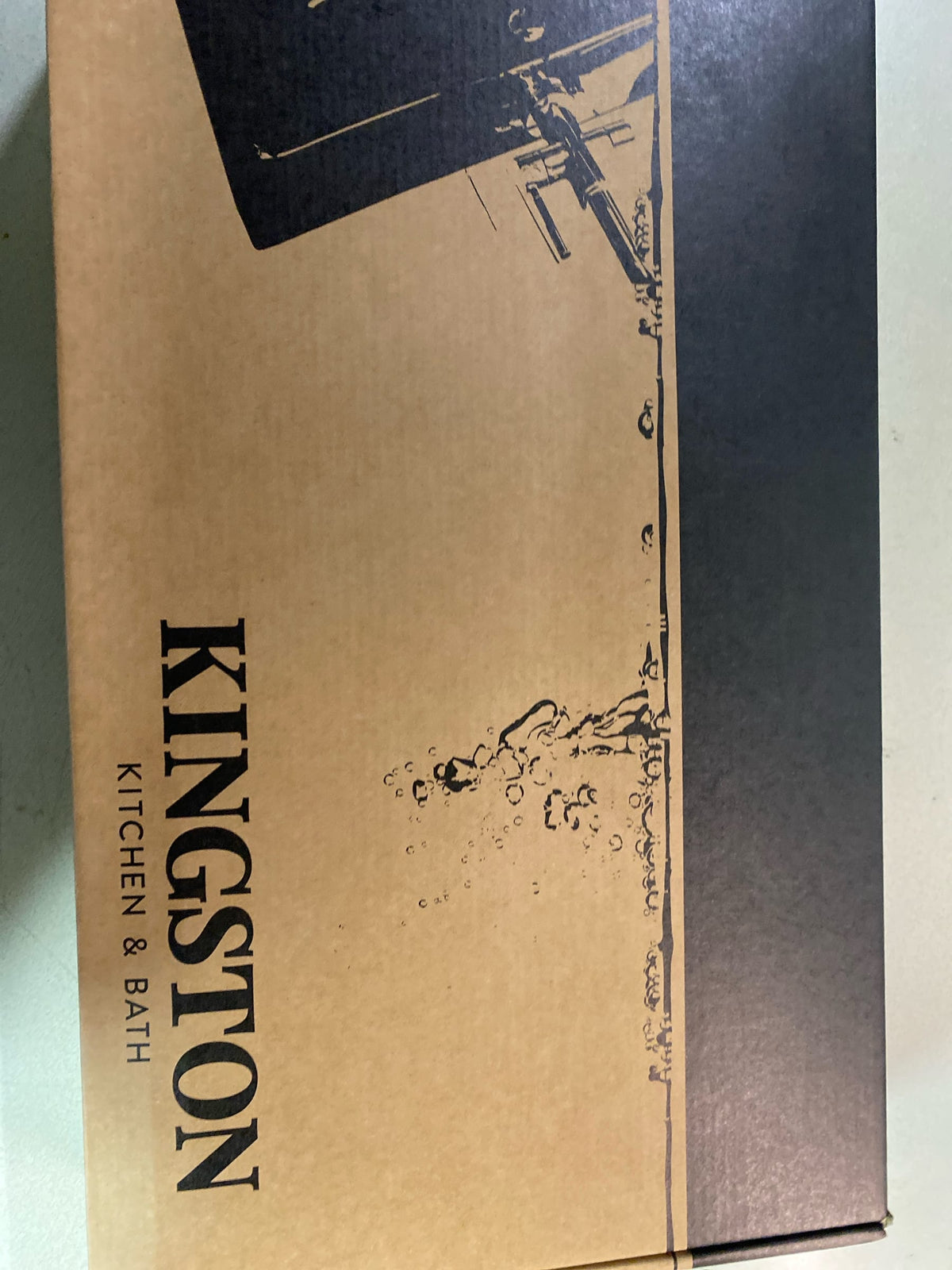 Kingston Brass KS3101AL Pot Filler, Metal Lever Handle, Polished Chrome,8-1/8-Inch Spout Height