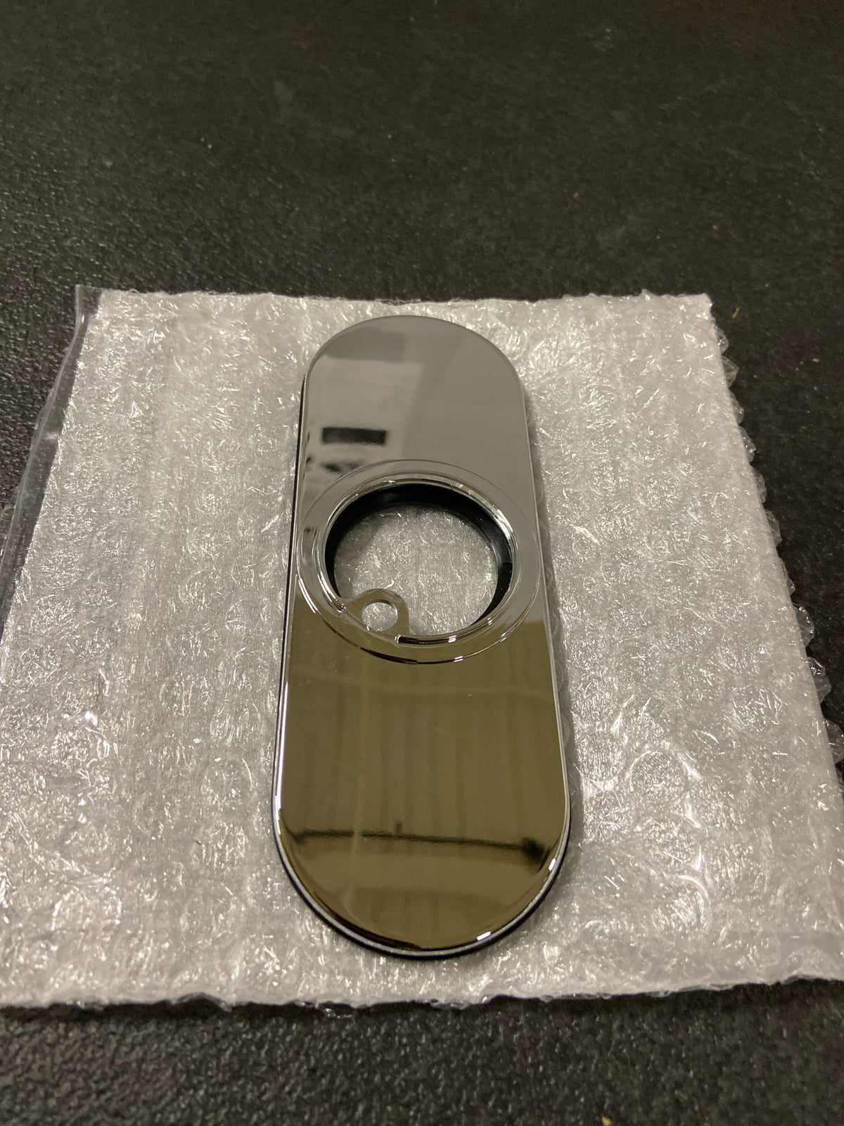 Delta RP100091 Trinsic Bath Collection Escutcheon Plate - Chrome