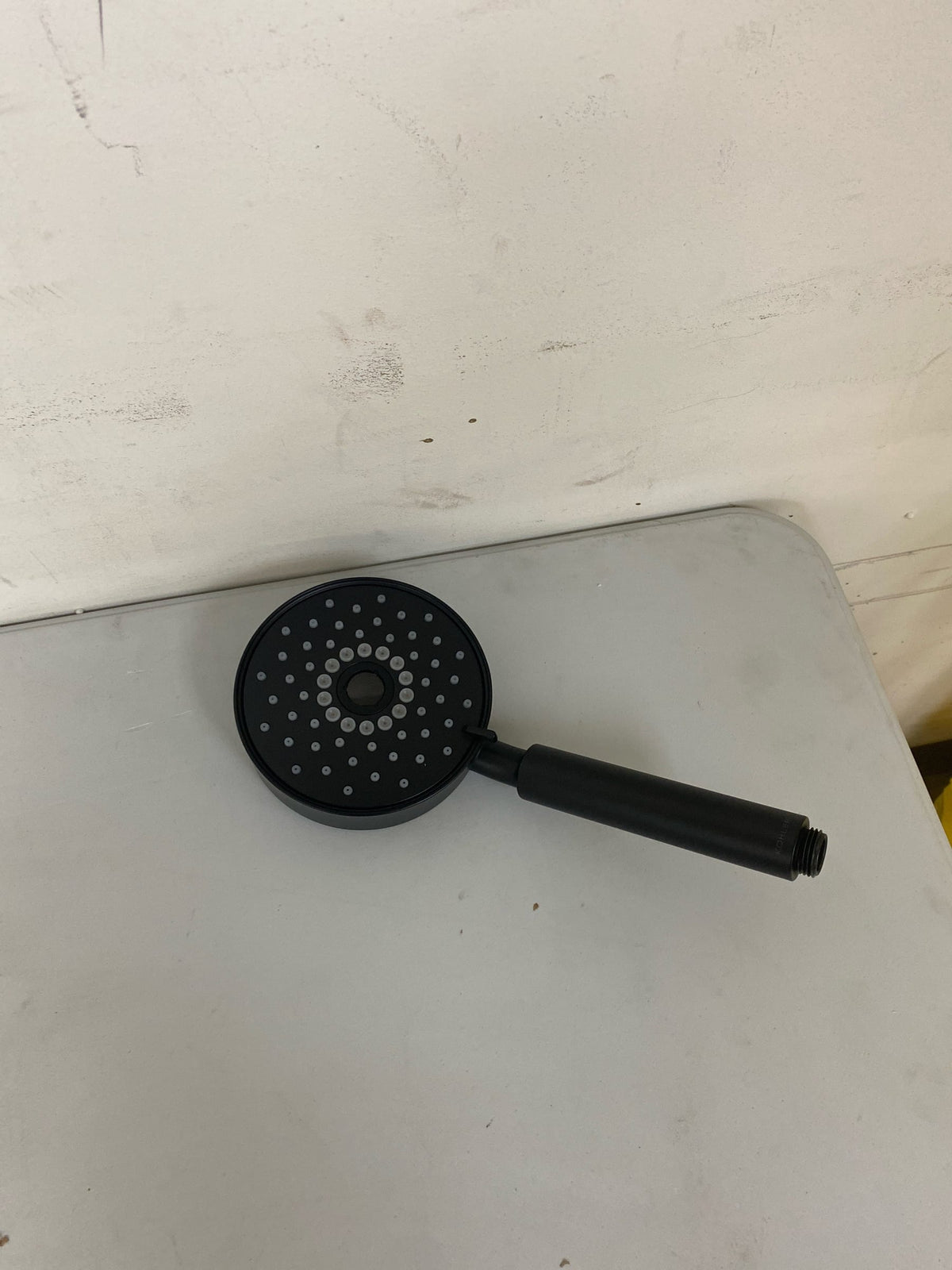 Kohler K-22166-BL Purist 3-Spray 5 in. Triple Wall Mount Handheld Shower Head in Matte Black