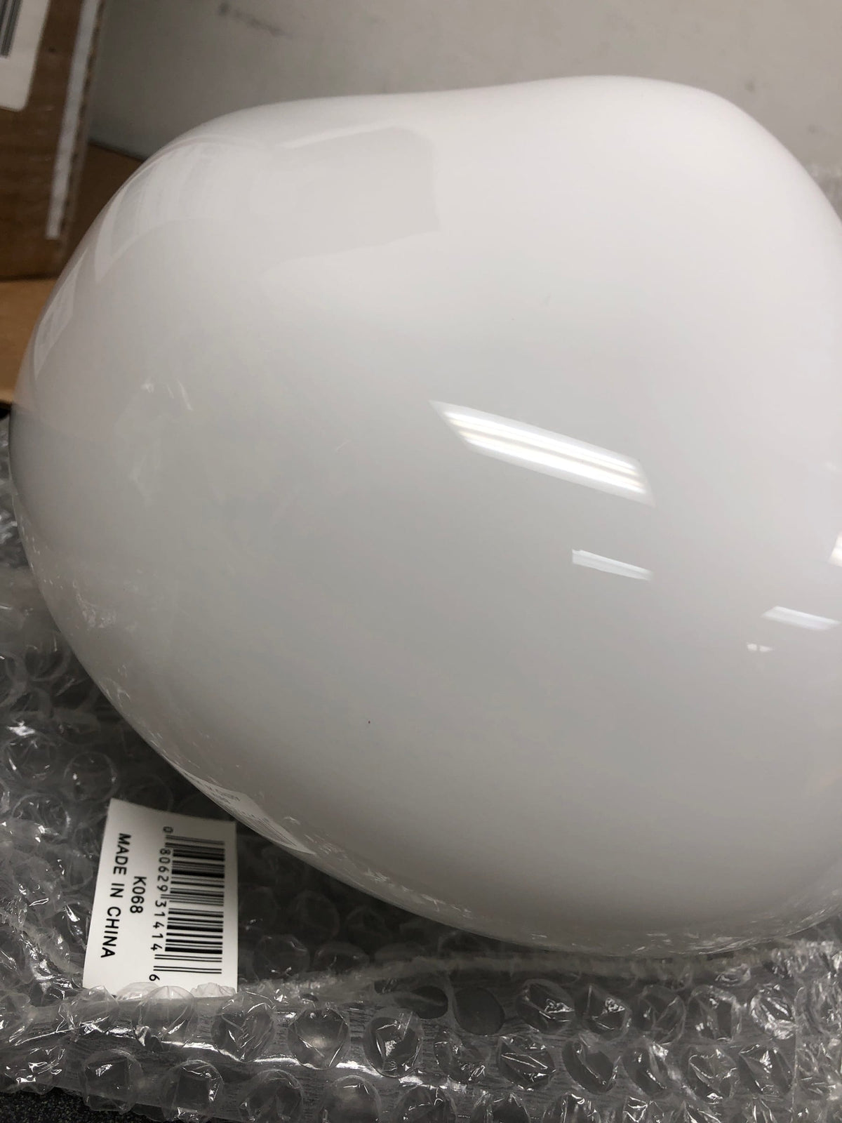 Craftmade K068 9" Wide Light Kit Shade for Craftmade Ceiling Fans - White