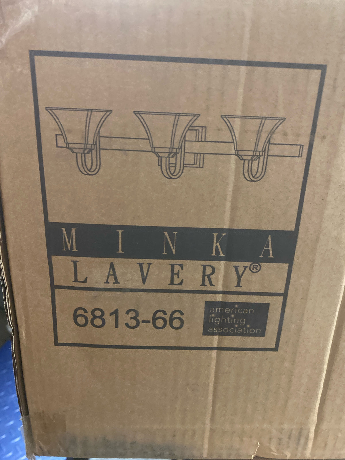Minka Lavery Minka 6813-66 Transitional Three Light Bath from Agilis Collection in Blackfinish 66 3 Bar, Upc-747396057163